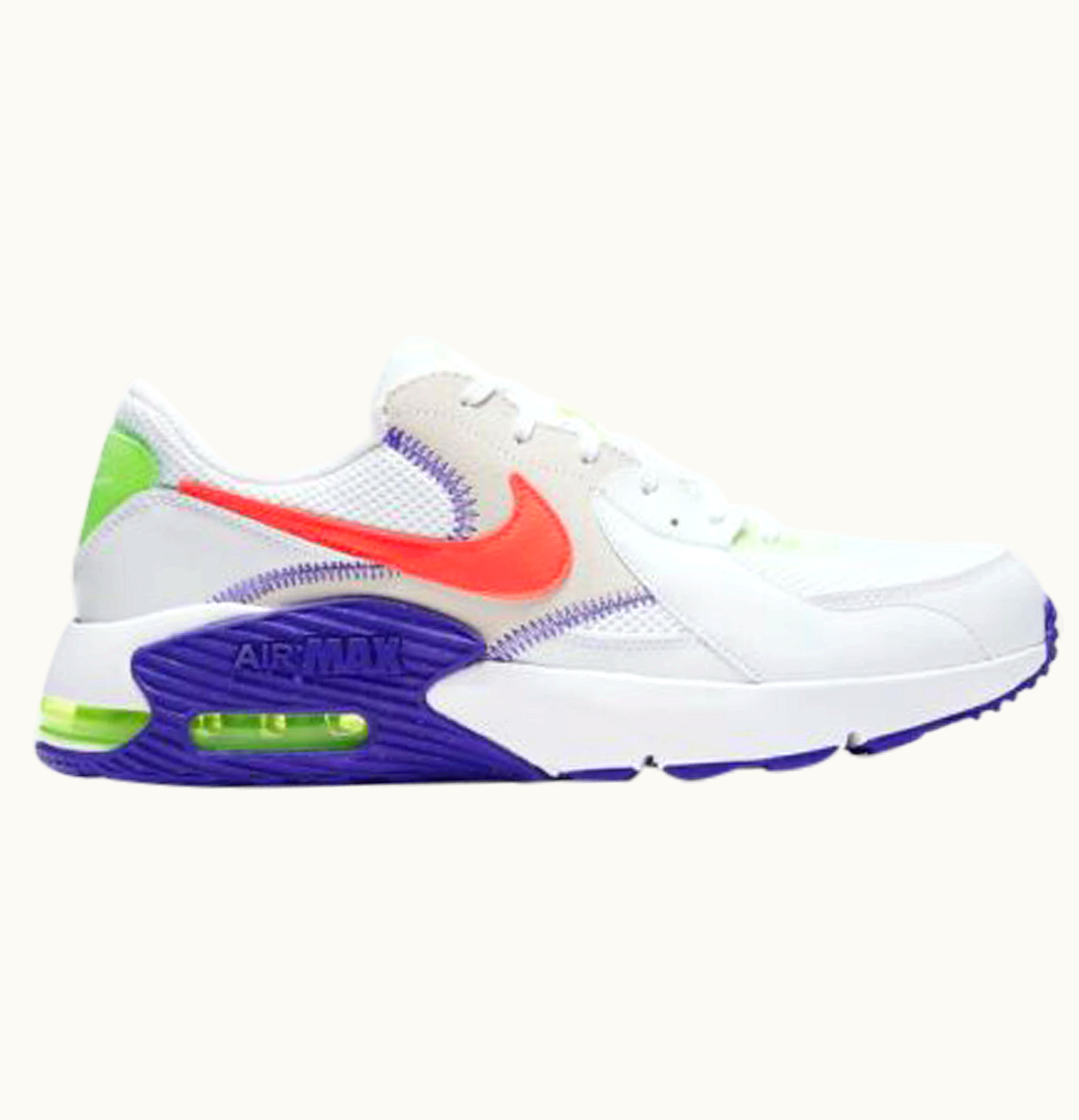 Nike Nike Air Max Excee White Indigo Burst Volt Bright Crimson