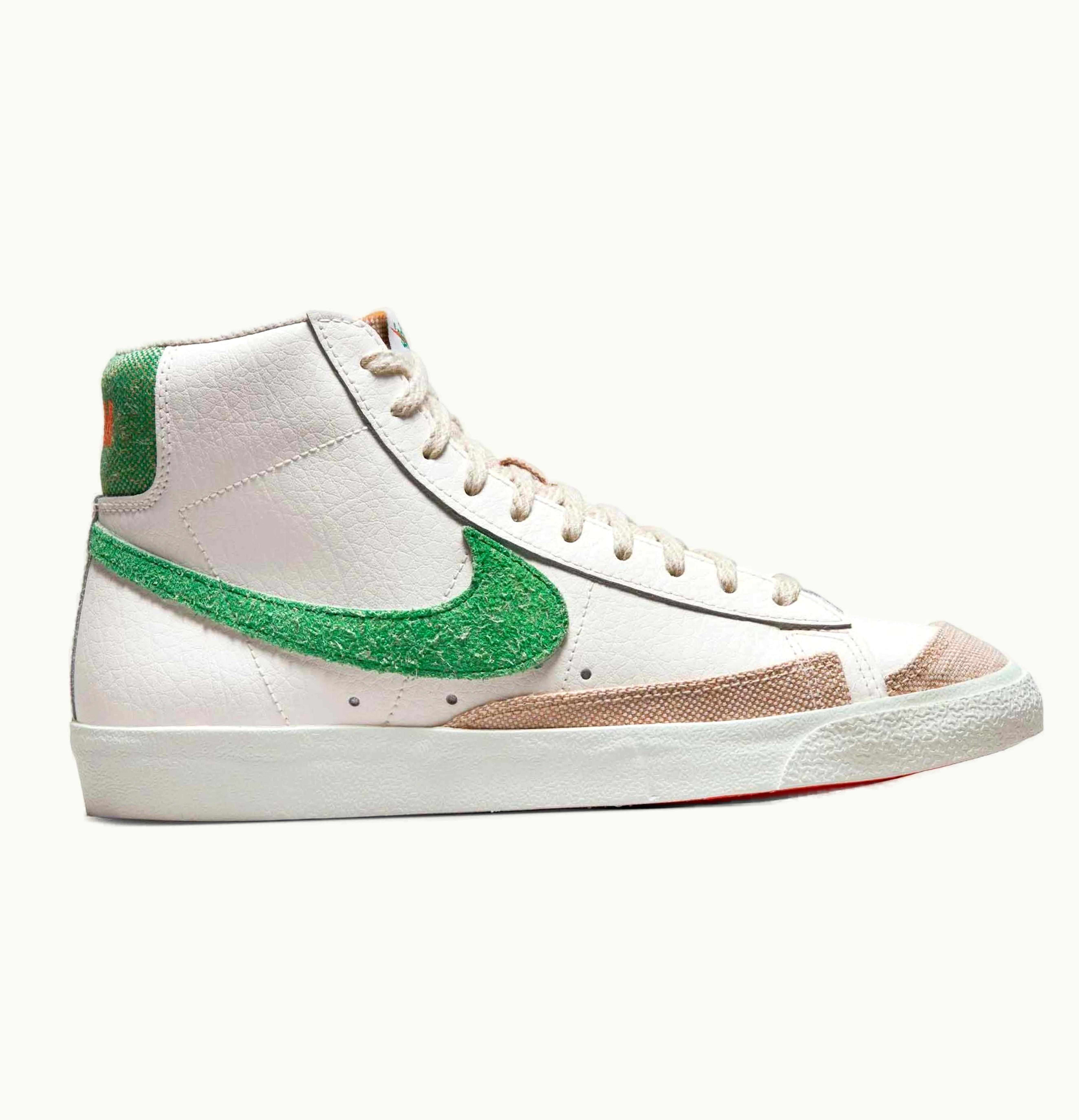 Nike Nike Blazer Mid 77 Vintage Sail Stadium Green