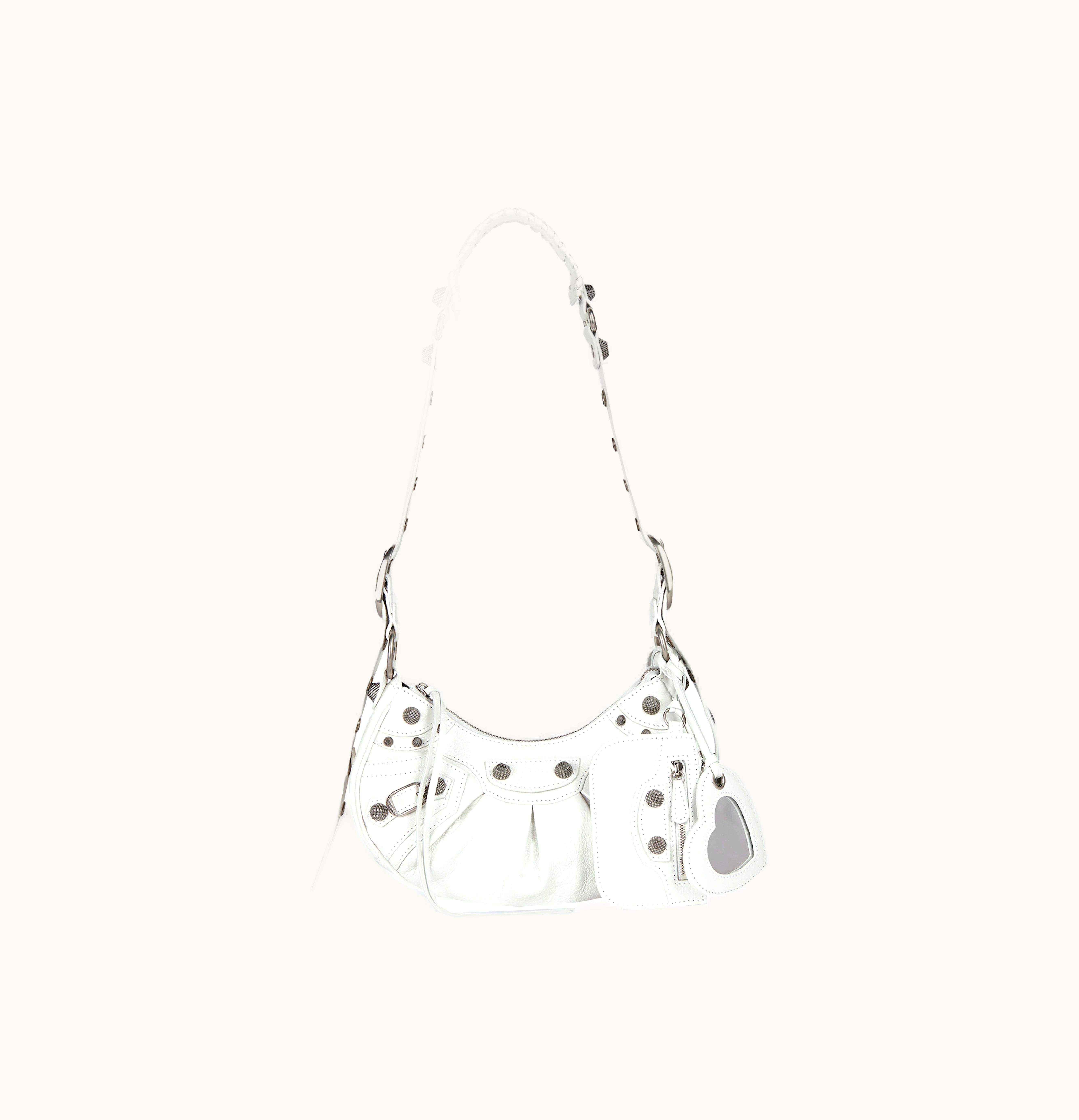 Balenciaga Balenciaga Year of the Tiger Le Cagole Shoulder Bag XS White