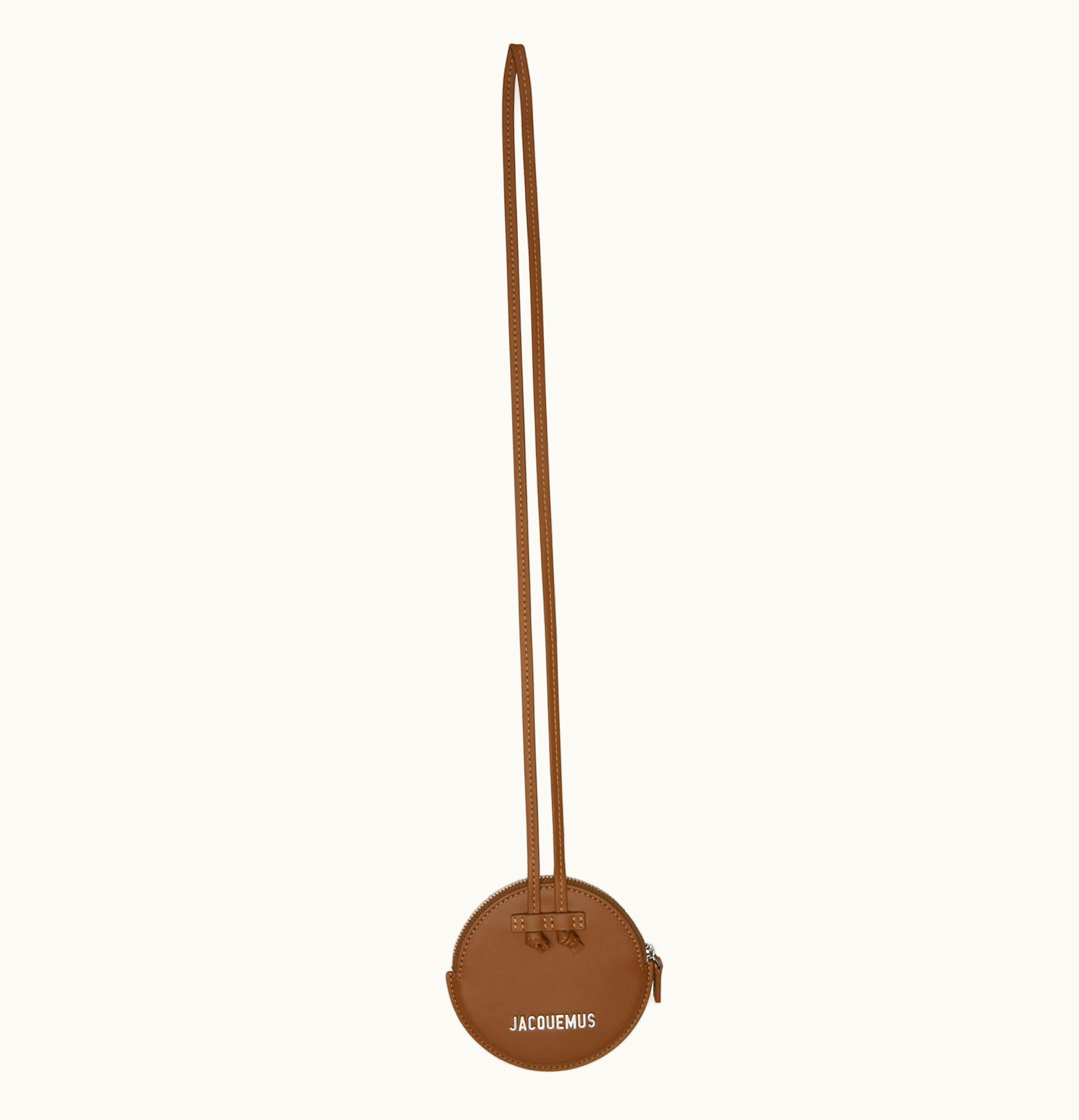 Jacquemus Jacquemus La Montagne Le Pitchou Round Coin Purse Brown