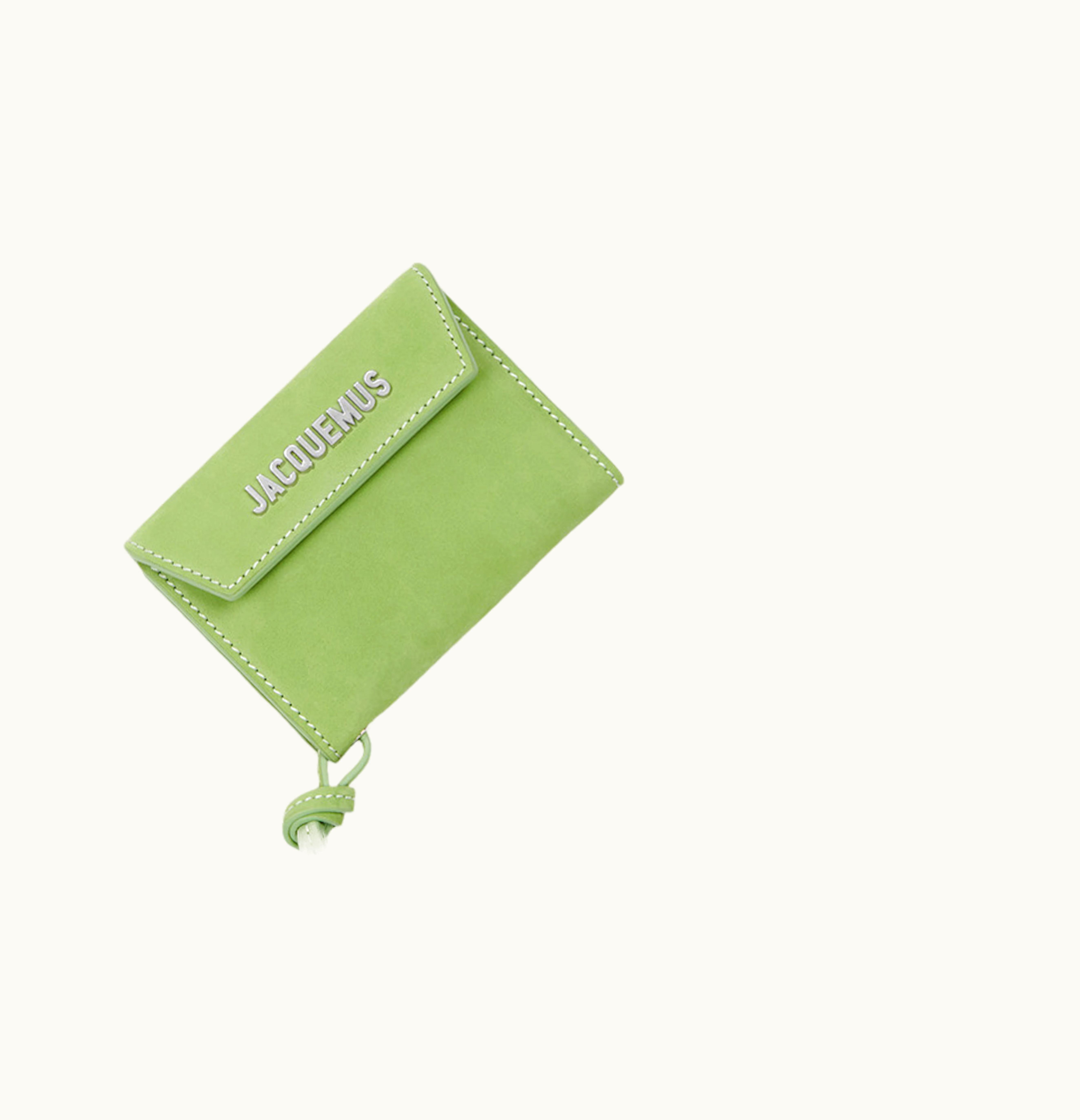 Jacquemus Jacquemus Le porte Jacquemus Envelope Wallet Green