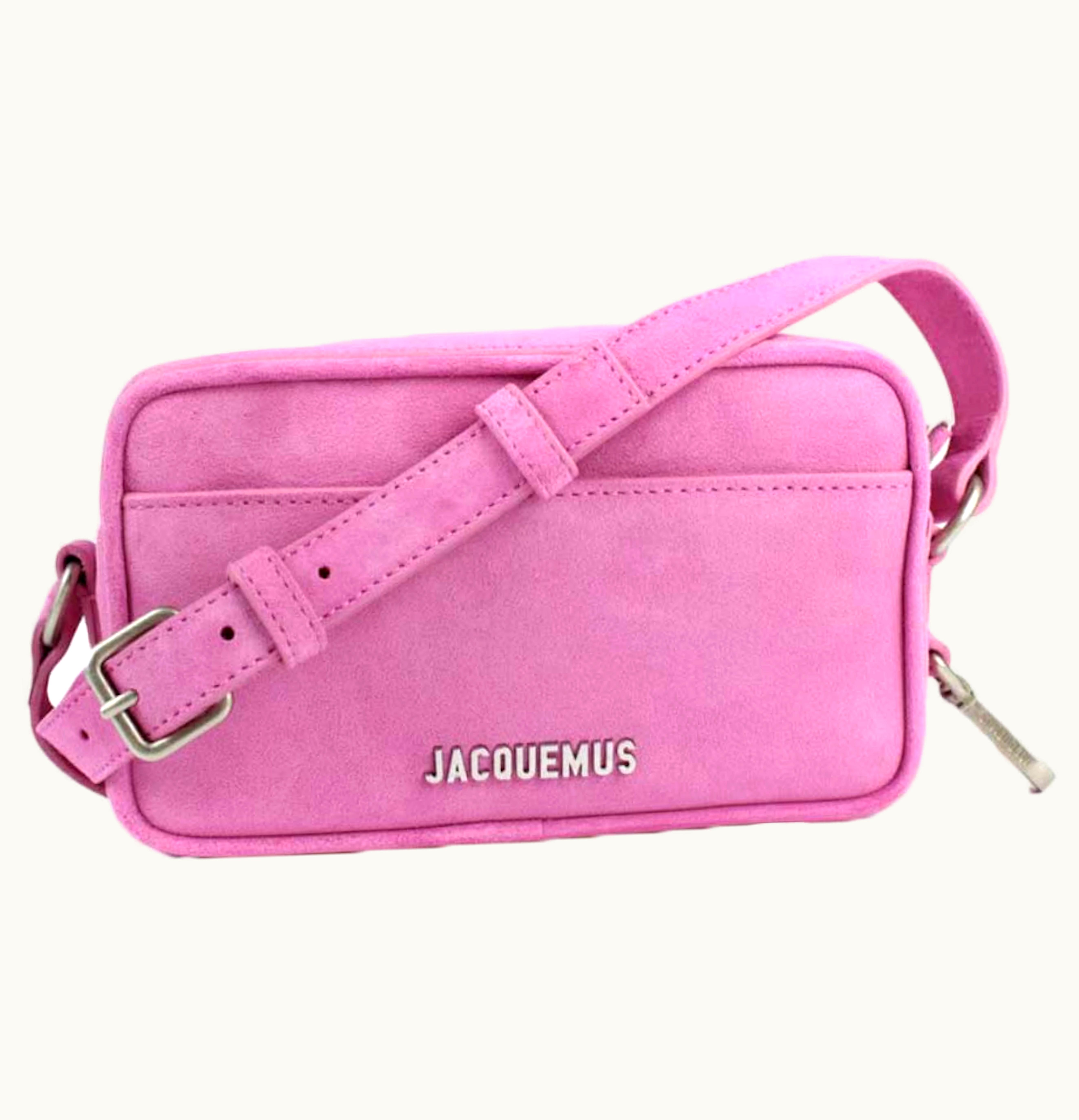 Jacquemus Jacquemus Le Baneto Strap Pochette Bag Pink