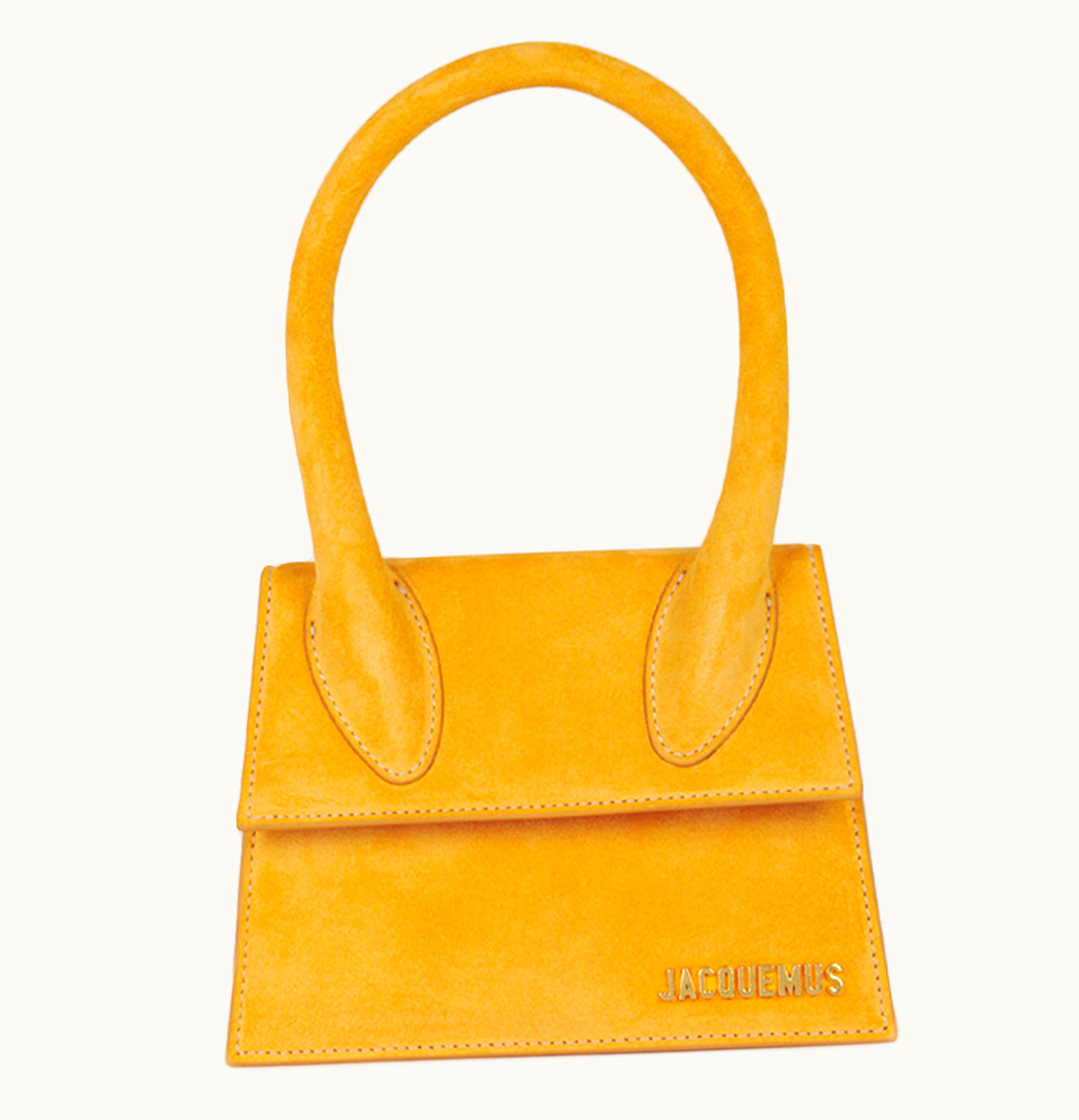 Jacquemus Jacquemus Le Chiquito Moyen Top Handle Bag Orange