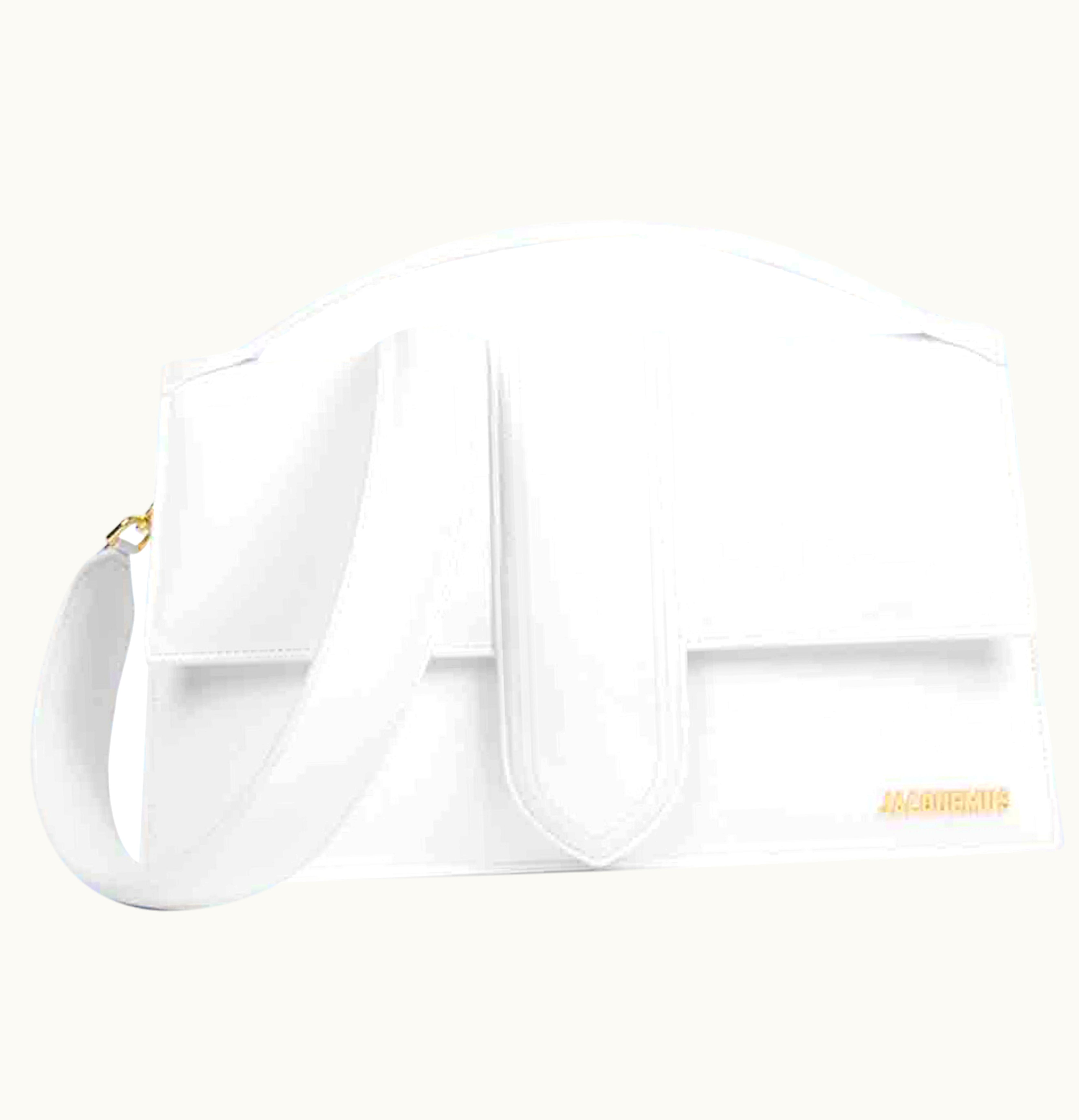Jacquemus Jacquemus Le Bambinou White Mini Leather Bag