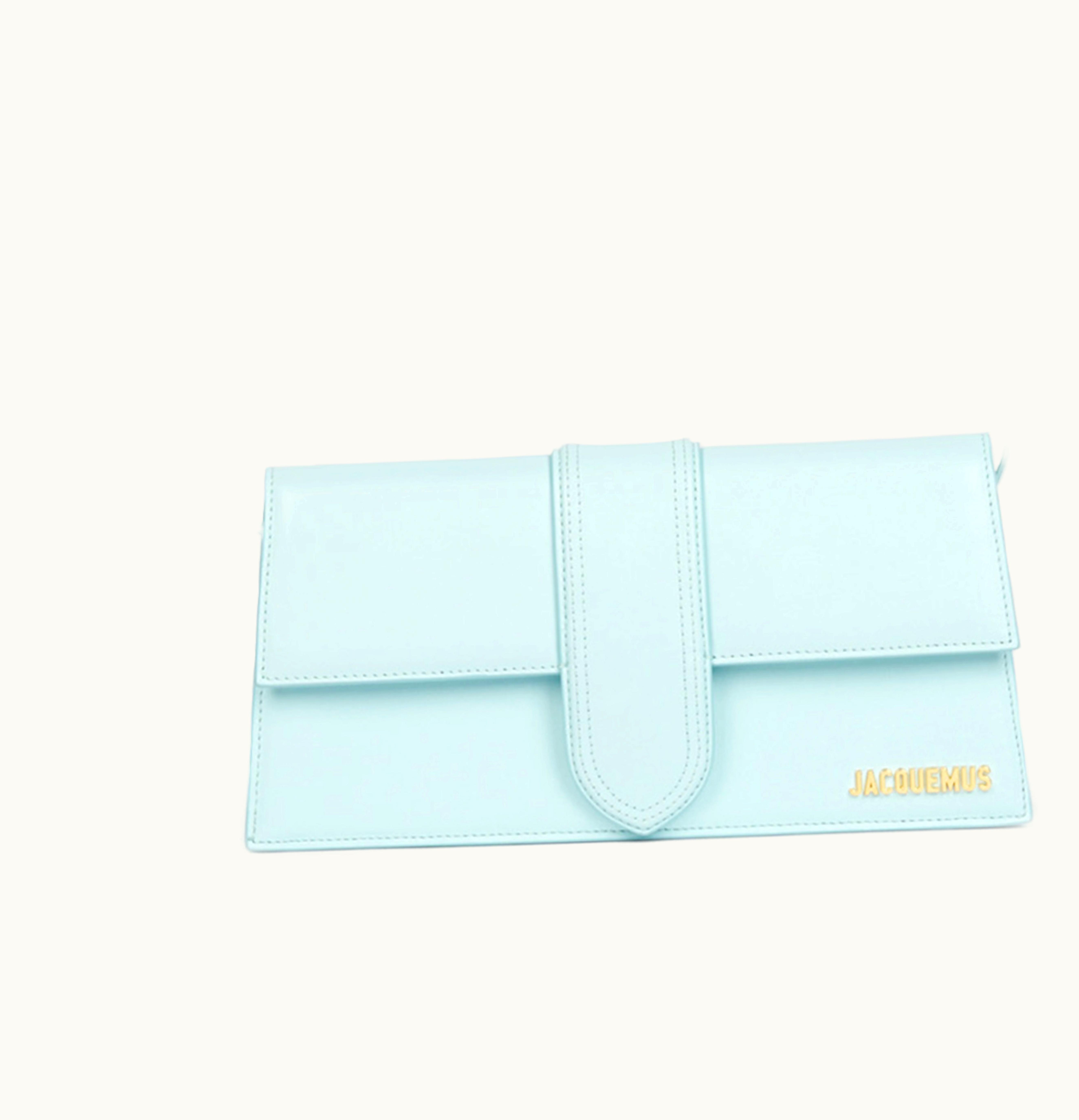 Jacquemus Jacquemus Le Bambino Long Shoulder Bag Light Turquoise