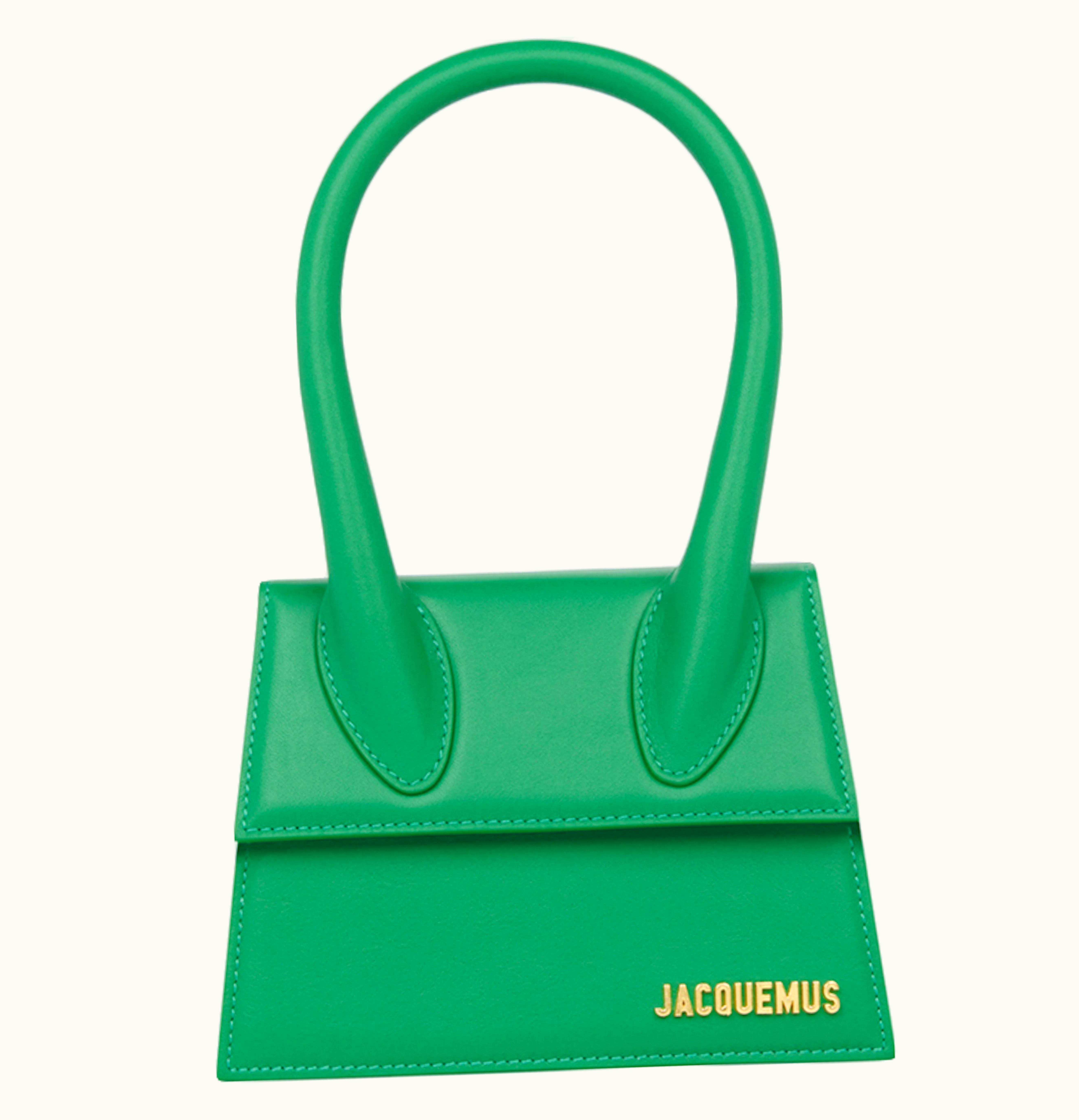 Jacquemus Jacquemus Le Chiquito Moyen Top Handle Bag Green