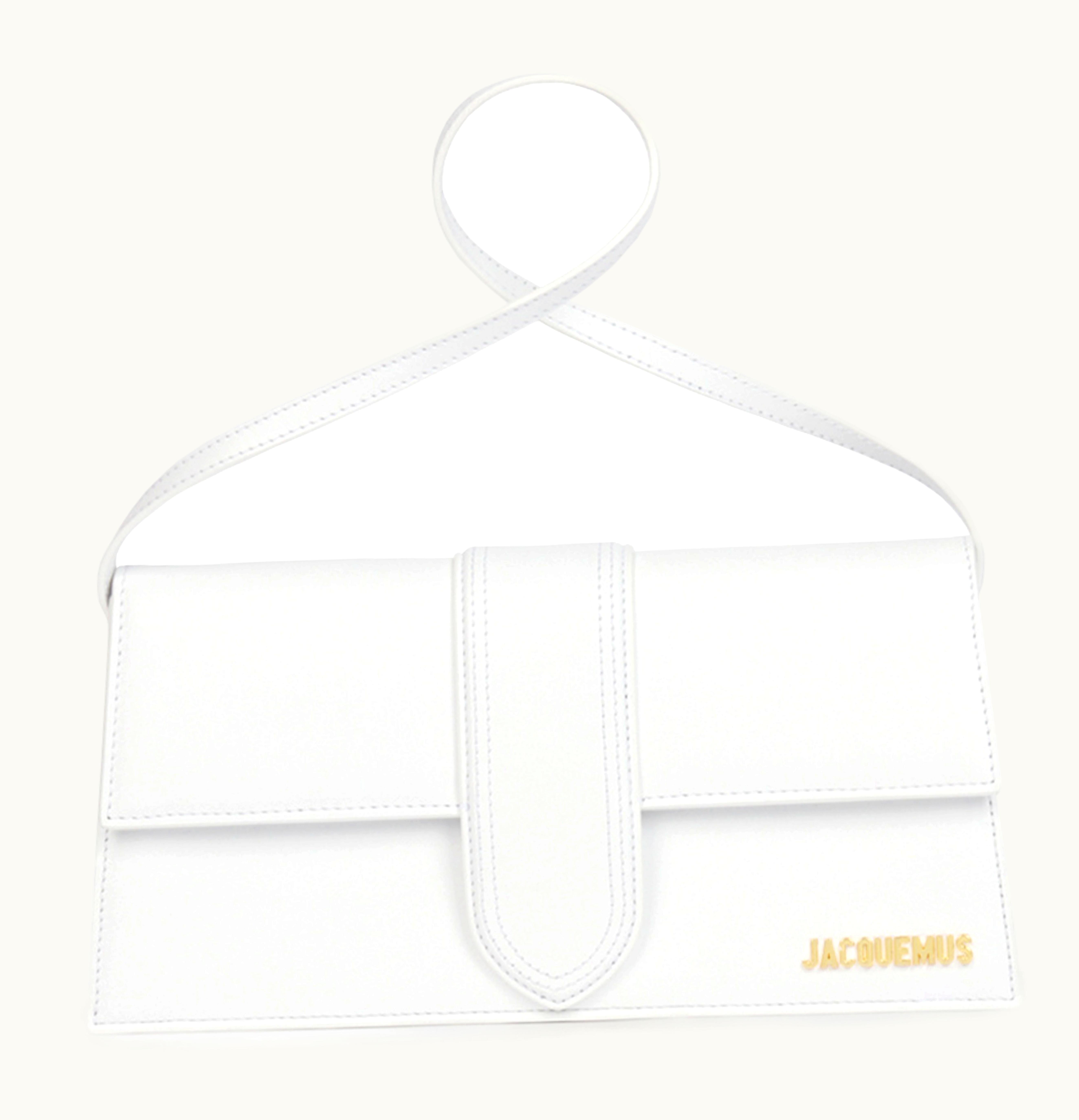 Jacquemus Jacquemus Le Bambino Long Shoulder Bag White