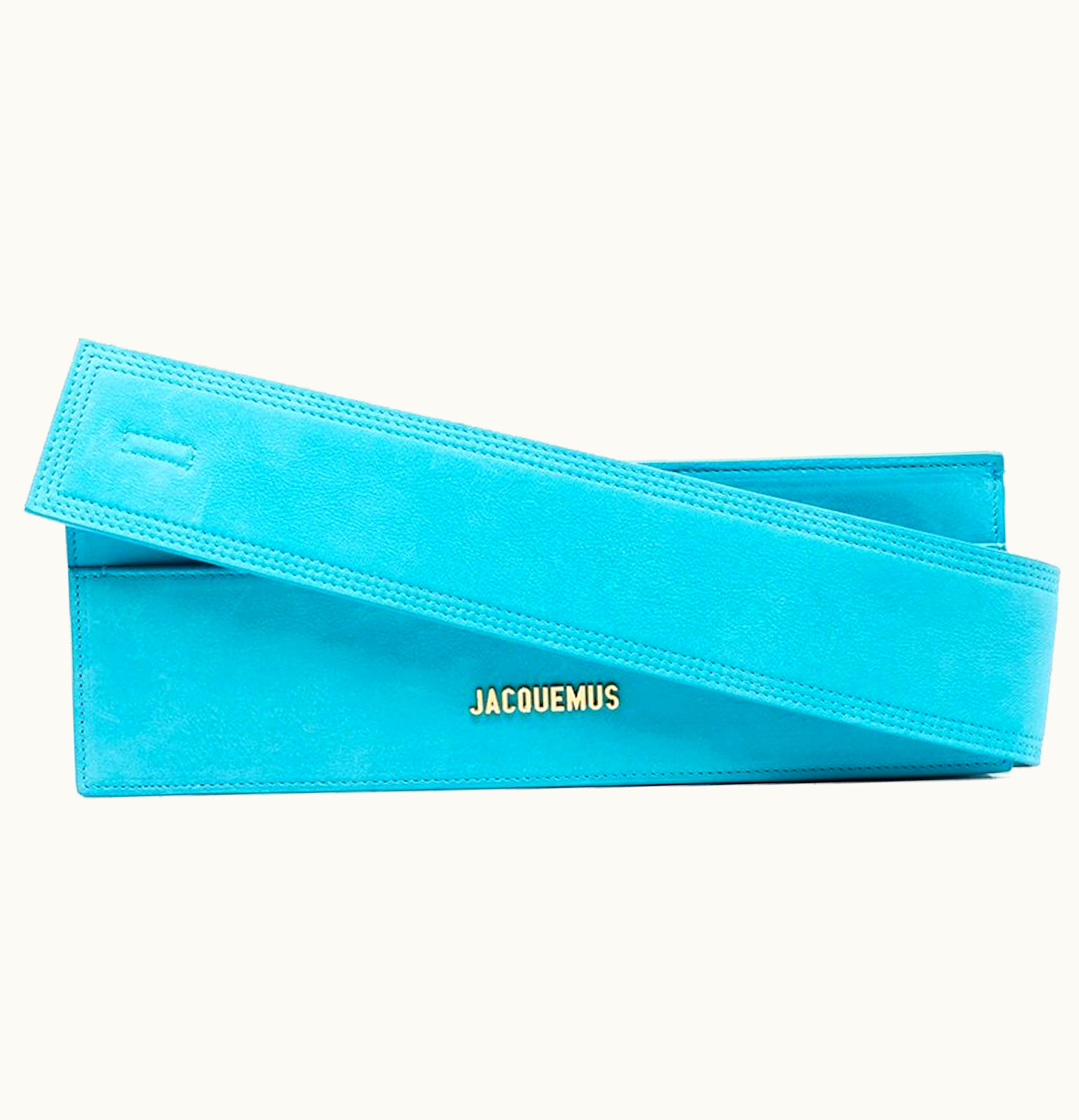 Jacquemus Jacquemus Le CiuCiu Logo Shoulder Bag Turquoise