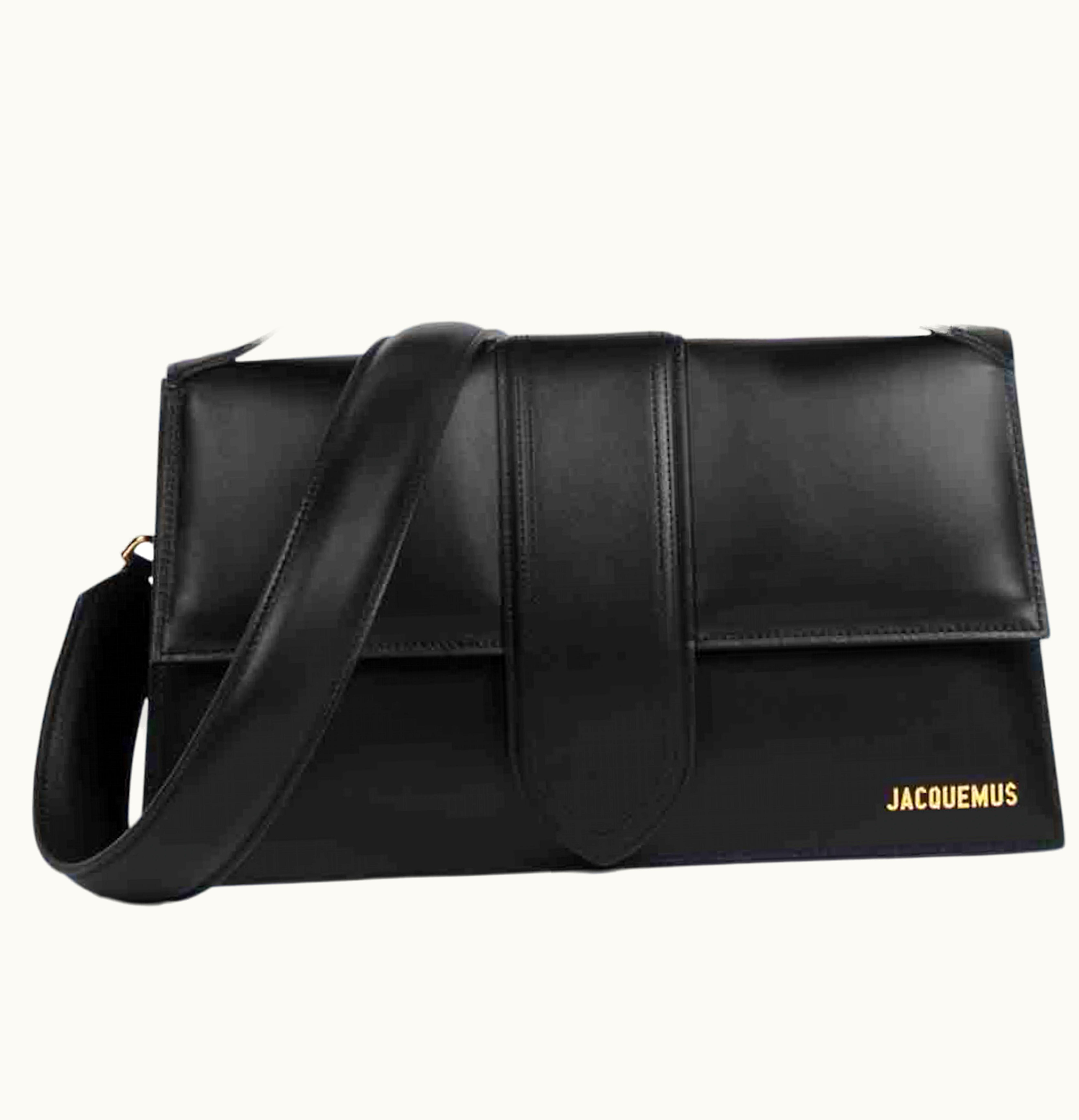 Jacquemus Jacquemus Le Bambinou Black Mini Leather Bag