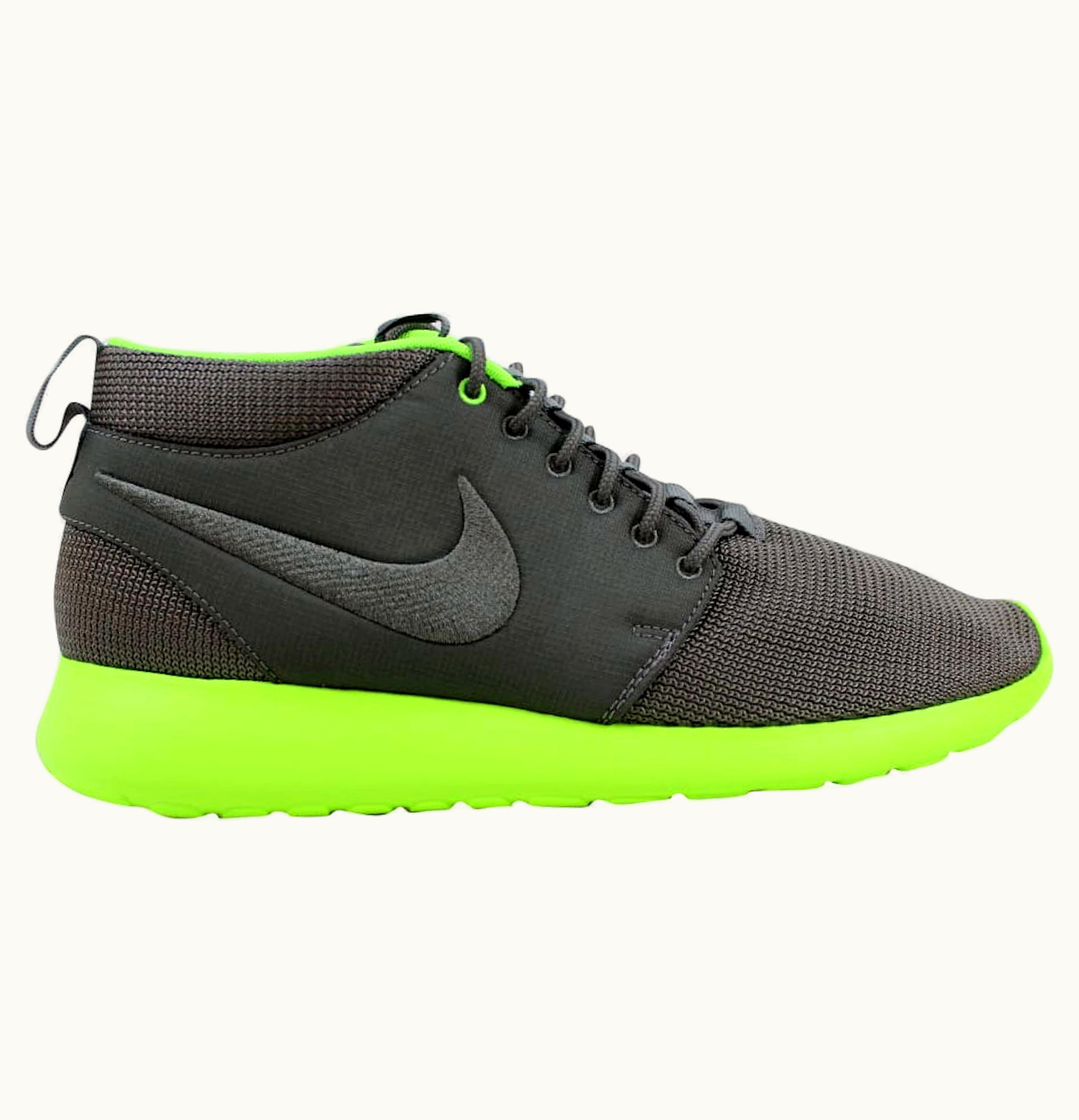 Nike Nike Rosherun Mid Mercury Green Flash Lime