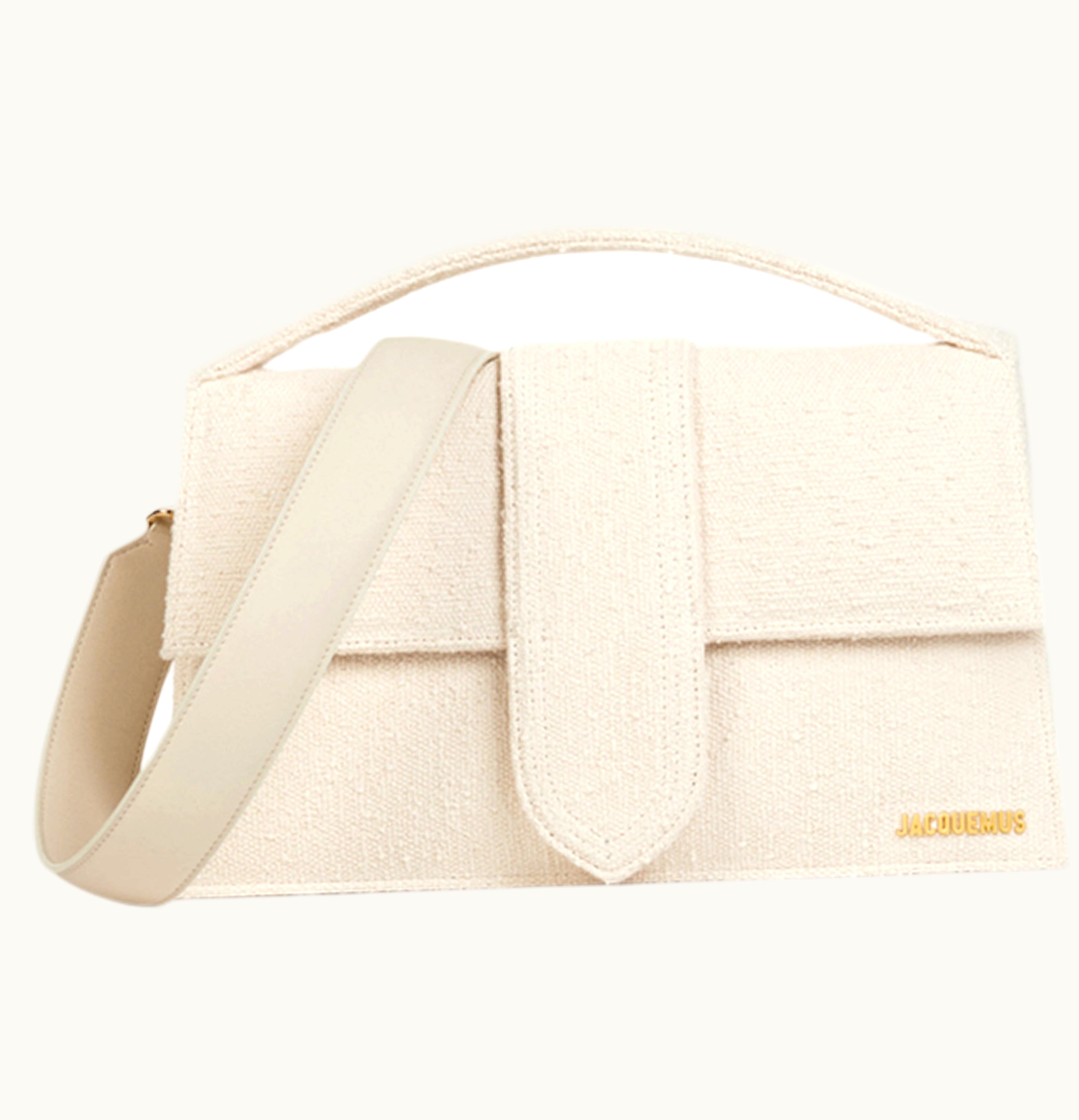 Jacquemus Jacquemus Le Bambinou Flap Bag Off White