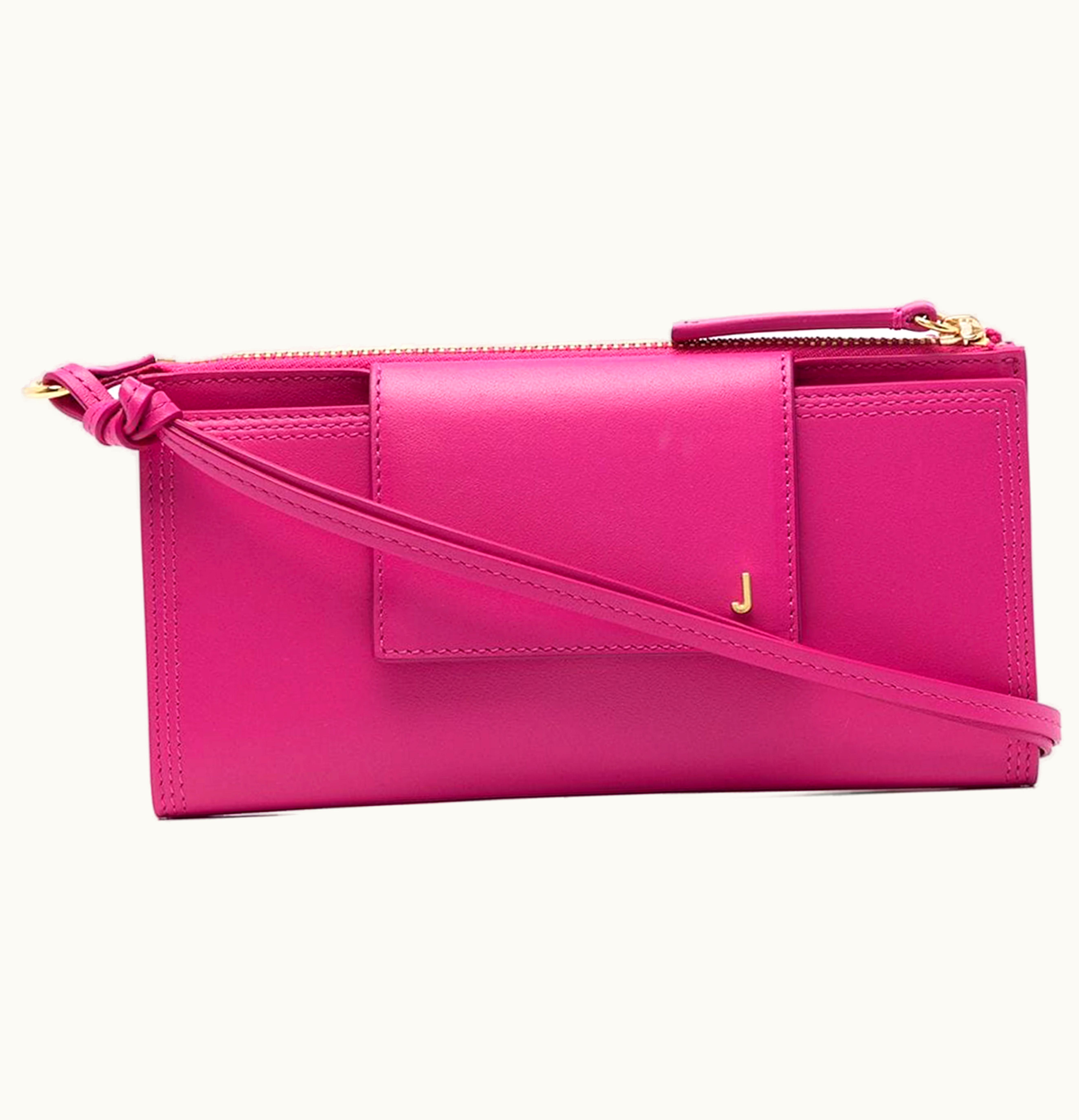 Jacquemus Jacquemus Le Pichoto Pouch Shoulder Bag Pink