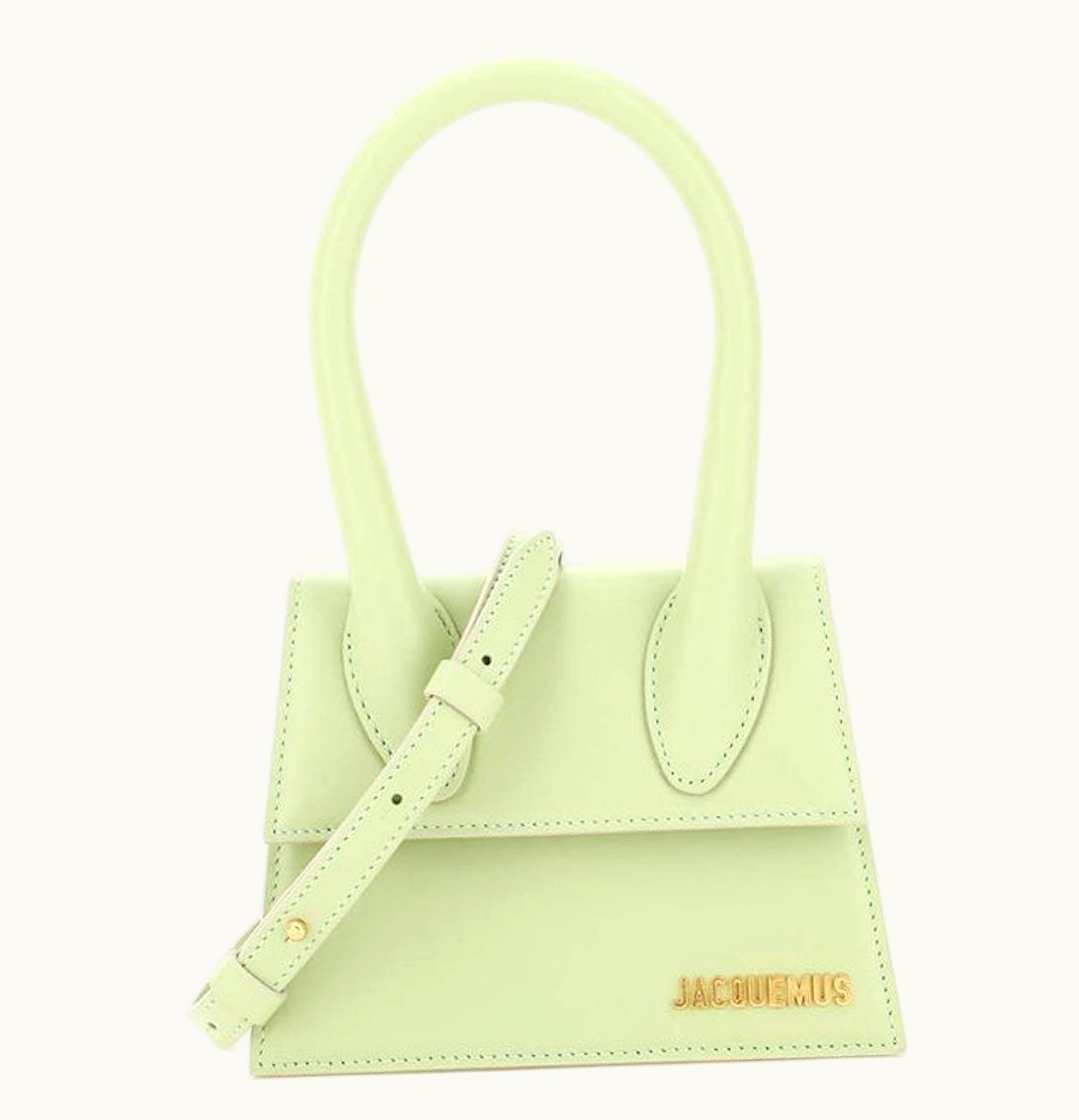 Jacquemus Jacquemus Le Chiquito Moyen Tote Bag Light Green