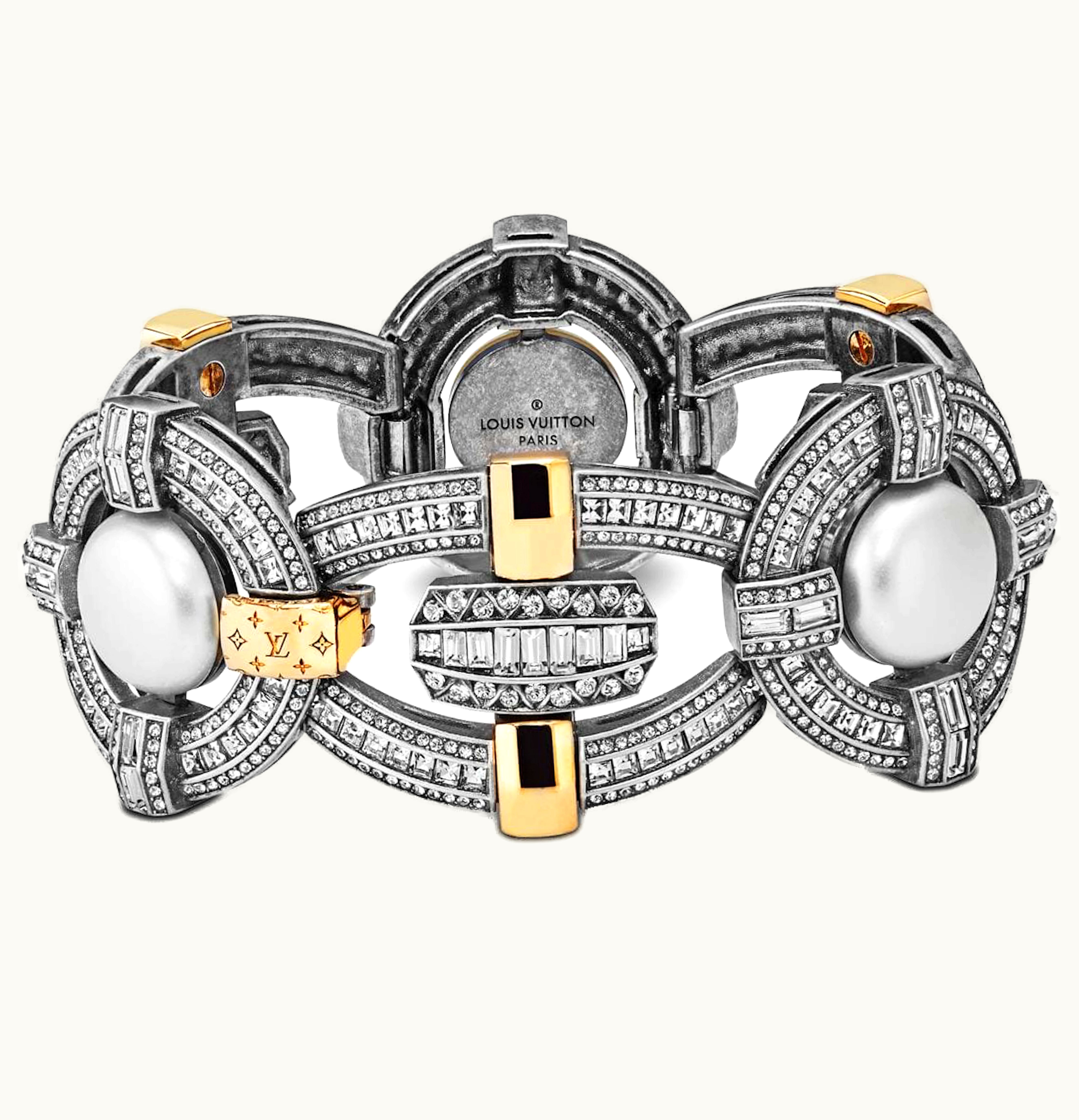 Louis Vuitton Louis Vuitton Bracelet Windsor Pearl Silver Gold