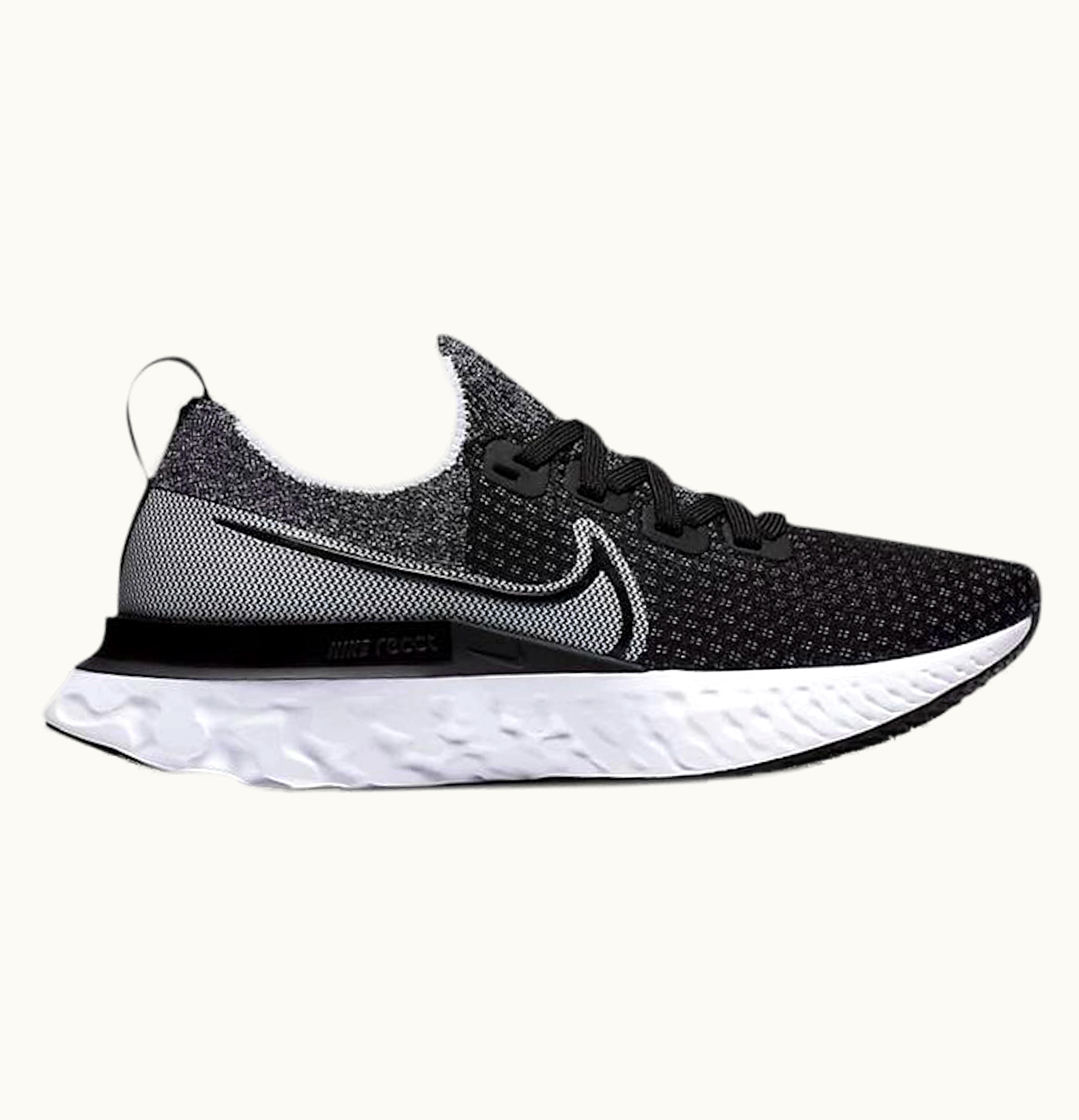 Nike Nike React Infinity Run Flyknit Black White W