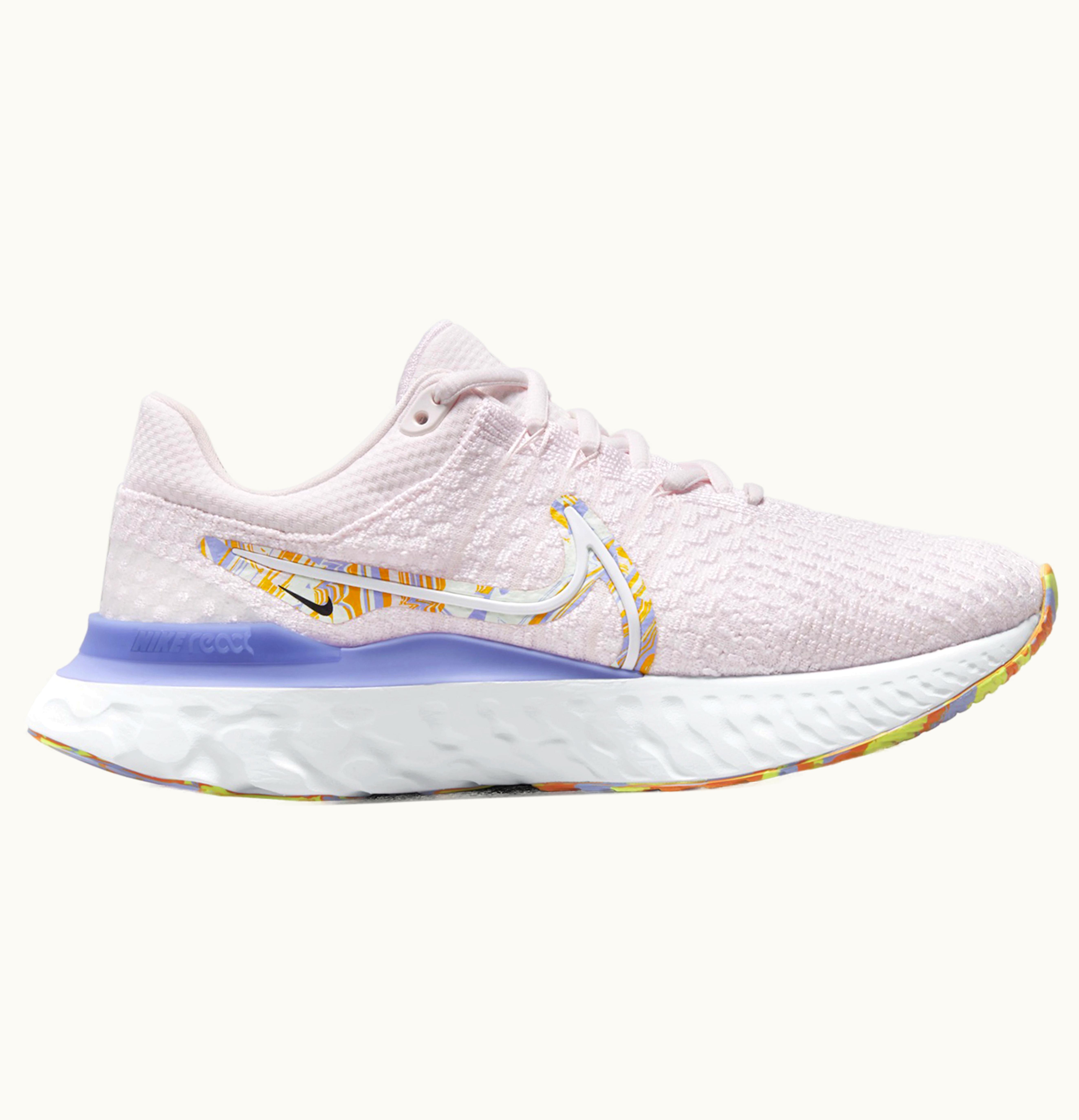 Nike Nike React Infinity Run Flyknit Light Soft Pink Purple W