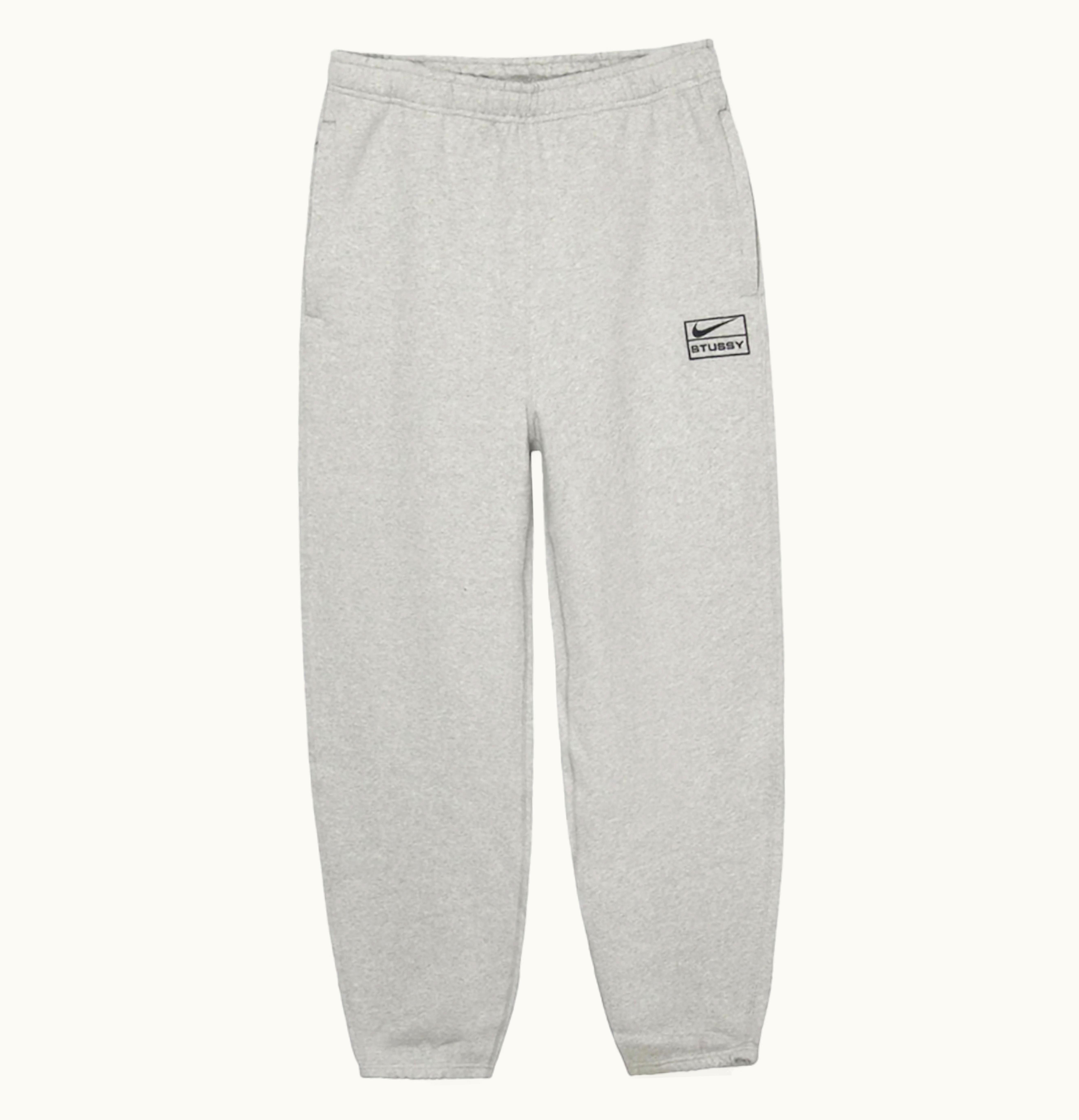Nike Nike X Stussy Nrg Br Fleece Sweatpants Asia Sizing FW23 Grey Heather