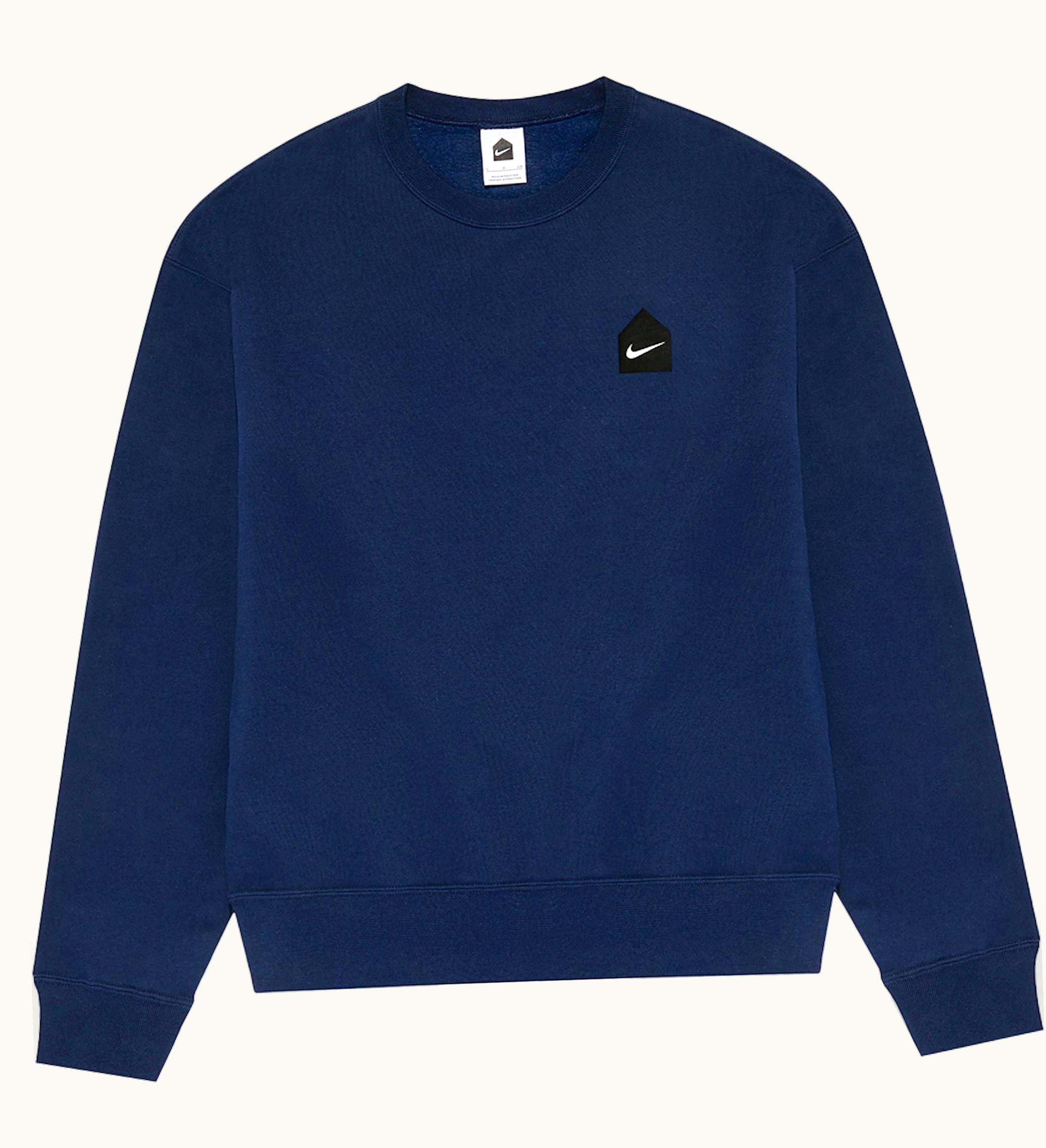 Nike Nike X DSM Fleece Crewneck Sweatshirt Collegiate Blue