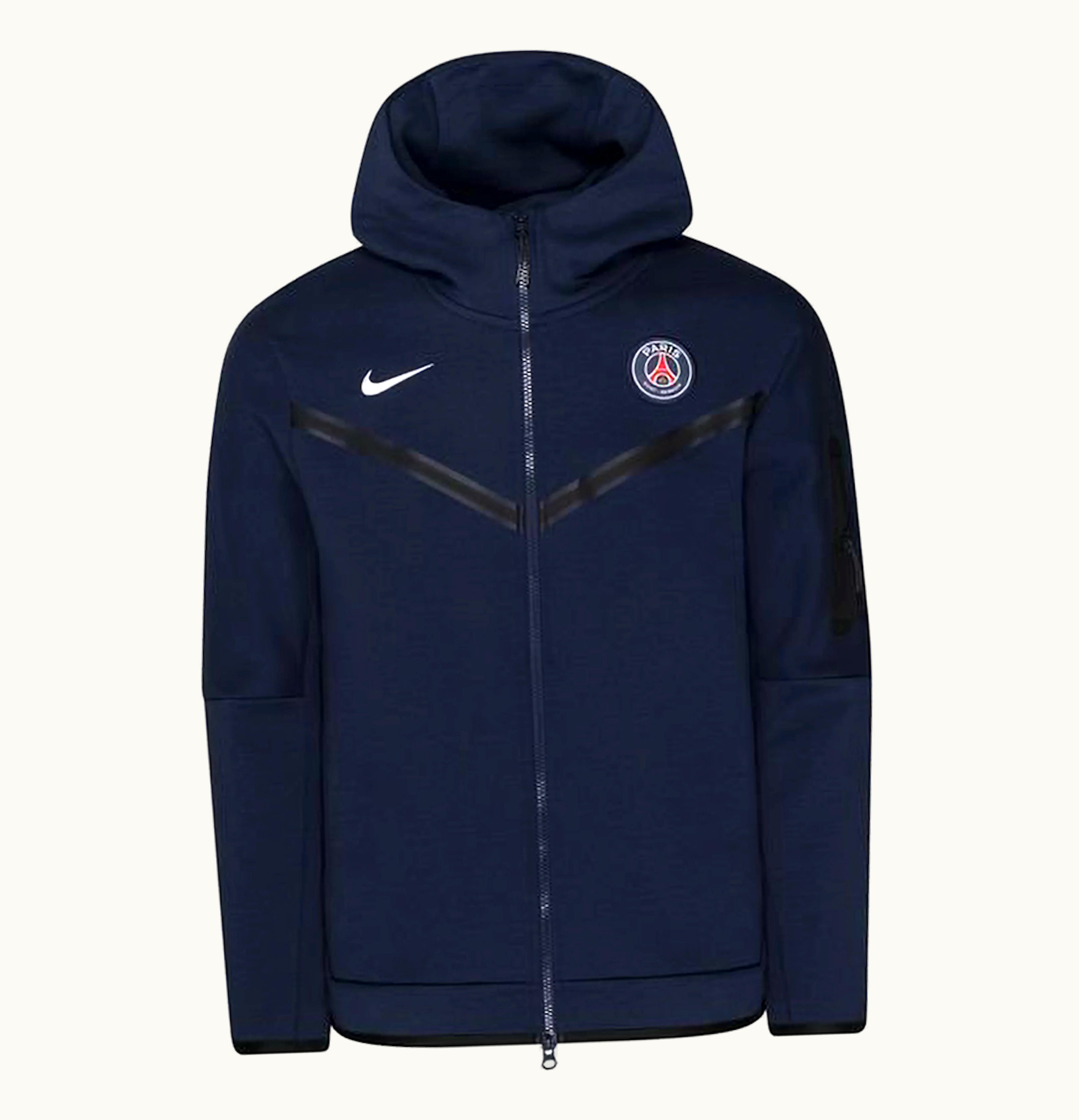 Nike Nike Sportswear Tech Fleece Full Zip Psg Hoodie Midnight Navy
