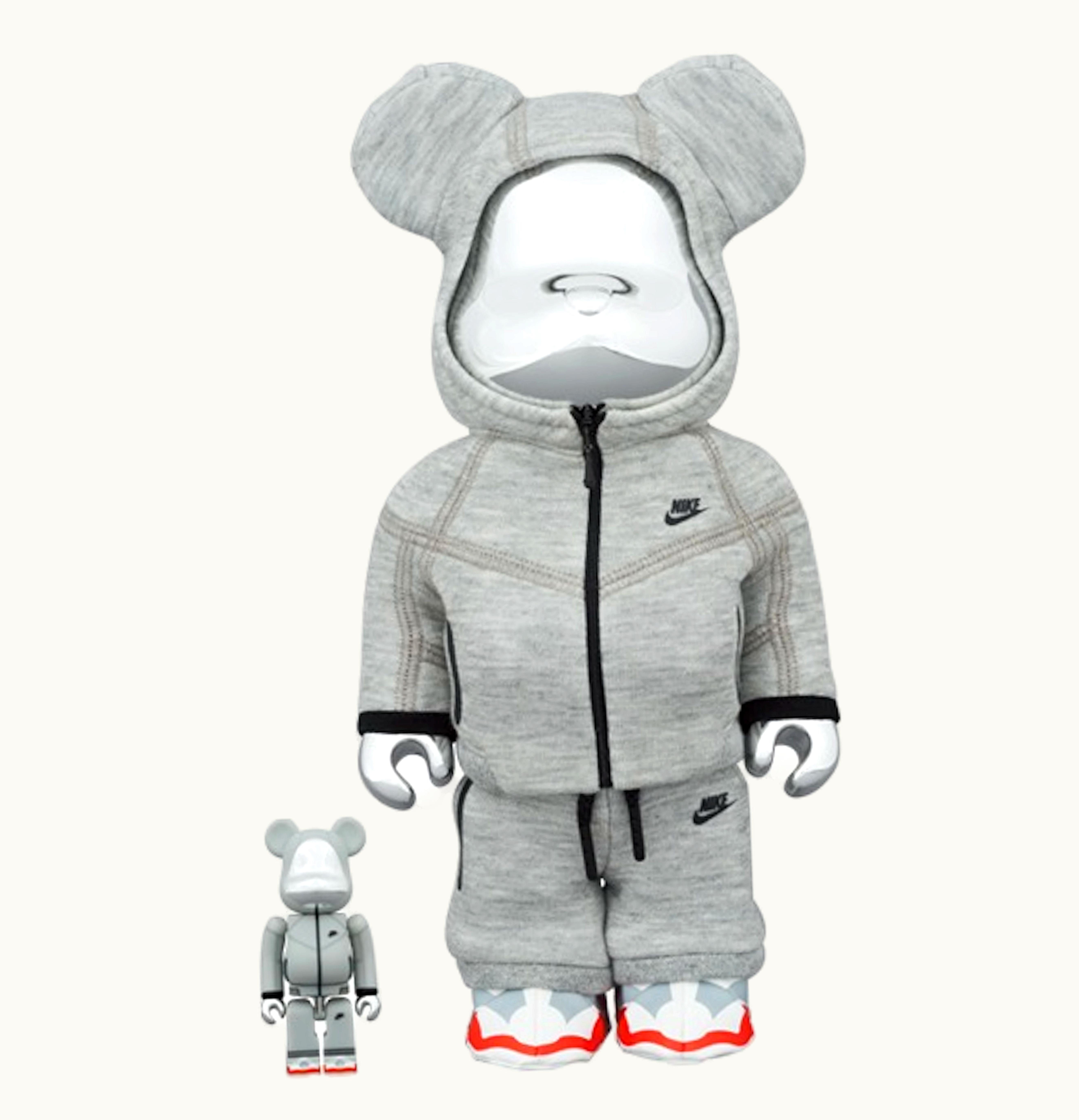 Bearbrick Bearbrick X Nike Tech Fleece N98 100 400 Set