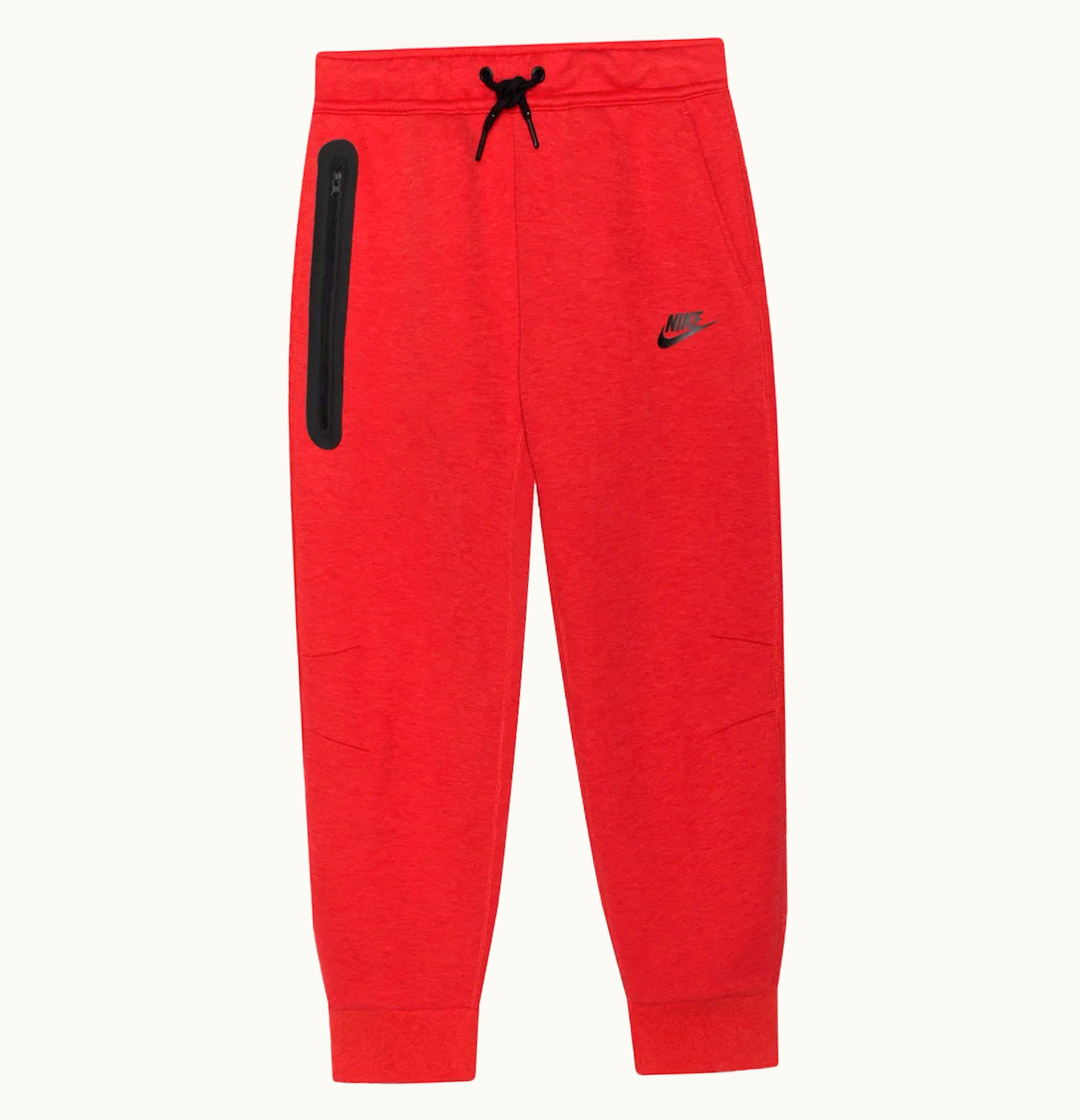 Nike Nike Sportswear Kids Tech Fleece Joggers Light University Red Heather Black Black