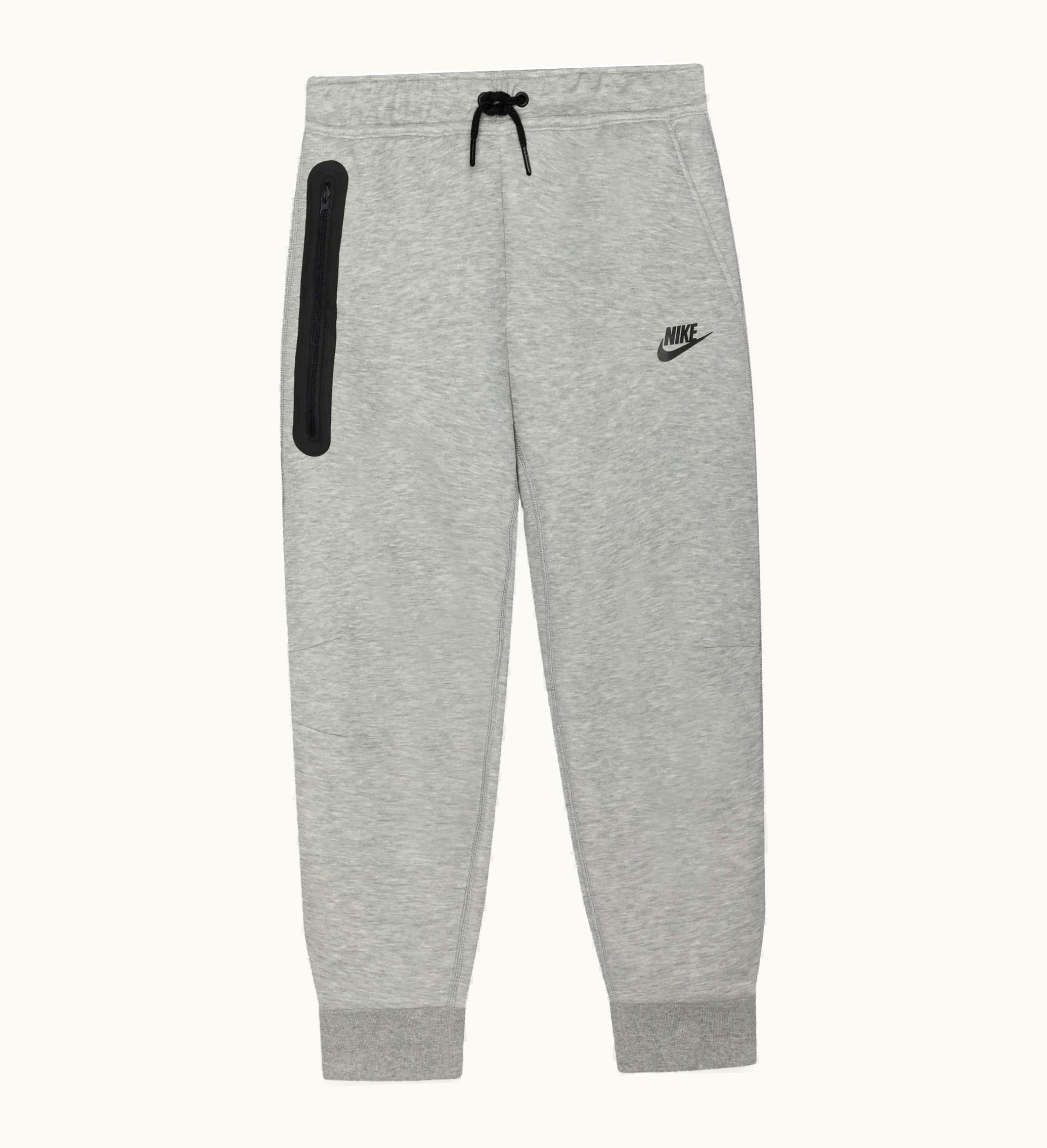 Nike Nike Sportswear Kids Tech Fleece Joggers Dark Grey Heather Black Black