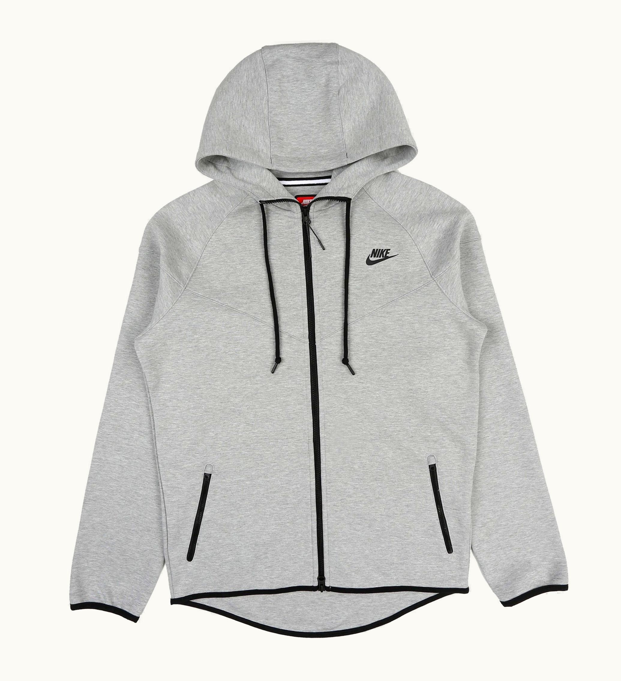 Nike Nike Sportswear Tech Fleece OG Full Zip Hoodie Dark Grey Heather Black