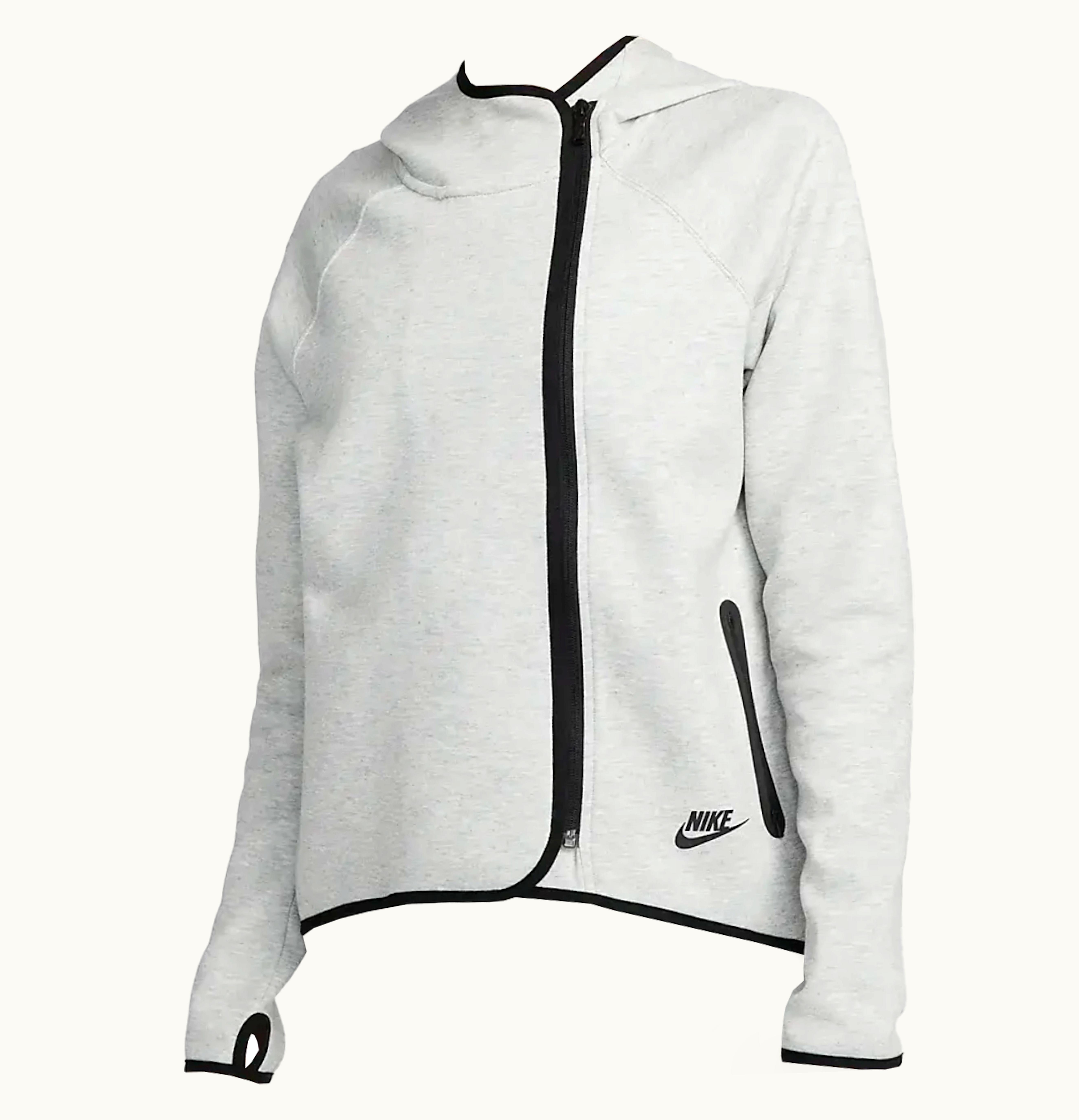 Nike Nike Sportswear Womens Tech Fleece OG Cape Dark Grey Heather Black