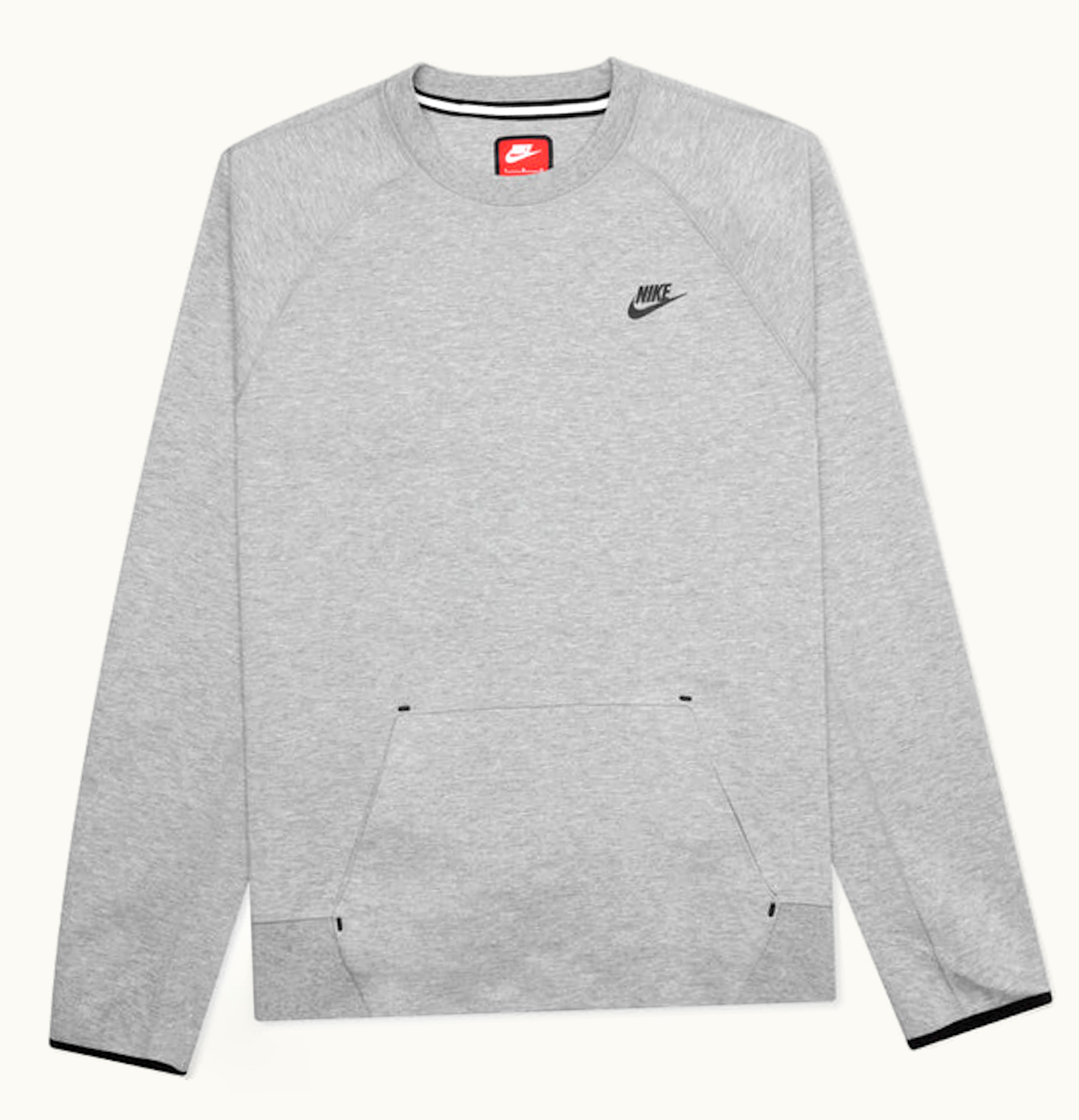 Nike Nike Sportswear Tech Fleece OG Crewneck Sweatshirt Dark Grey Heather Black