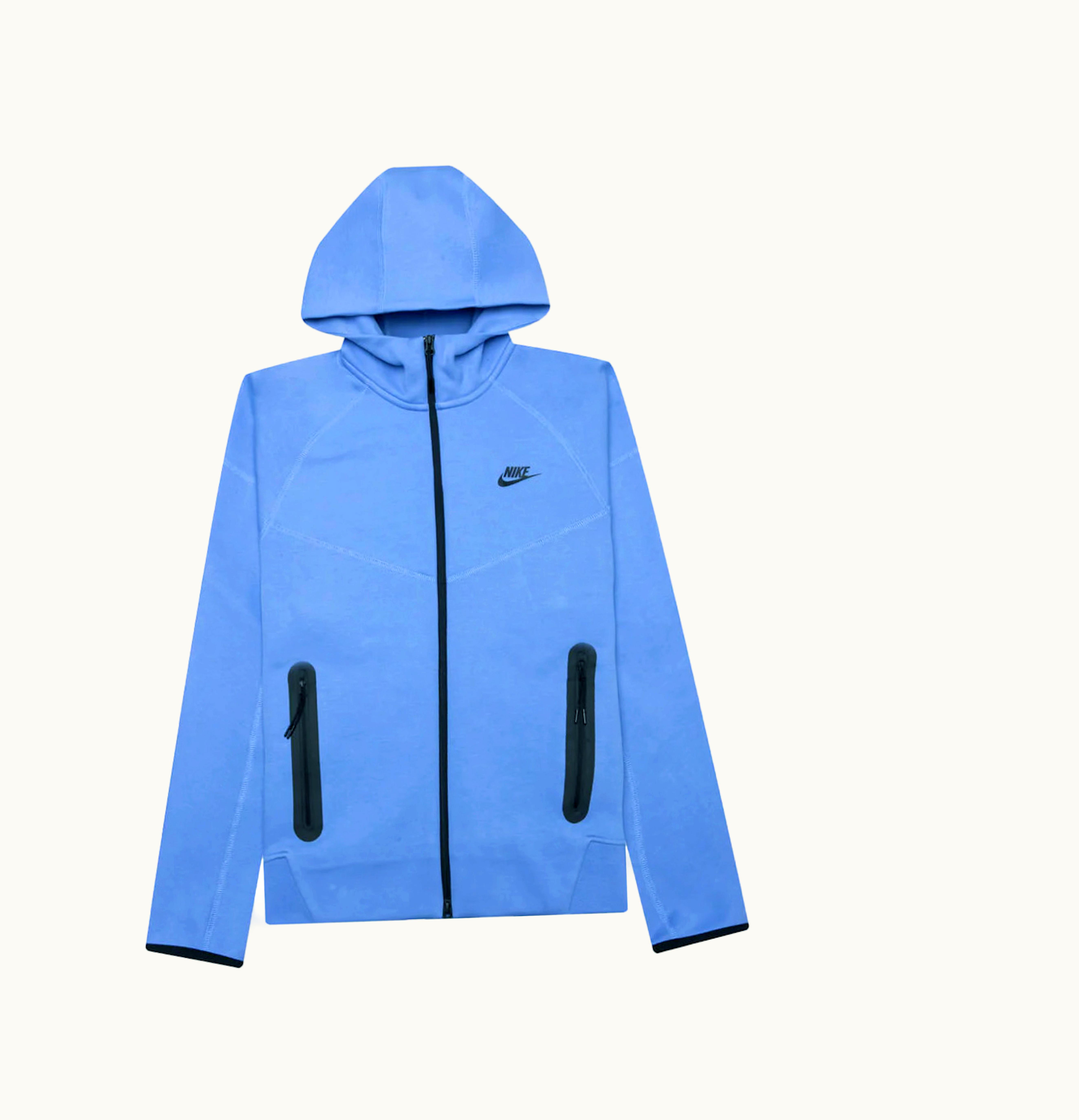 Nike Nike Sportswear Tech Fleece Windrunner Full Zip Hoodie Joggers Set Polar Black