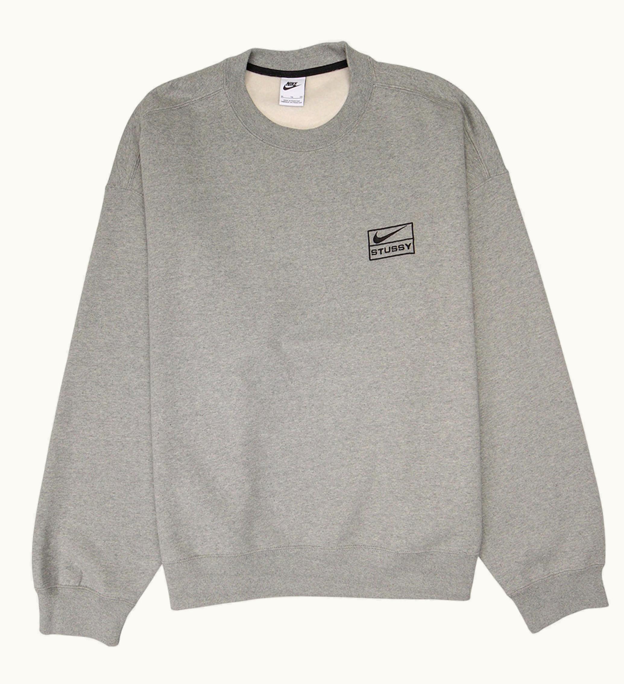 Nike Nike X Stussy Crew Fleece Grey SS23