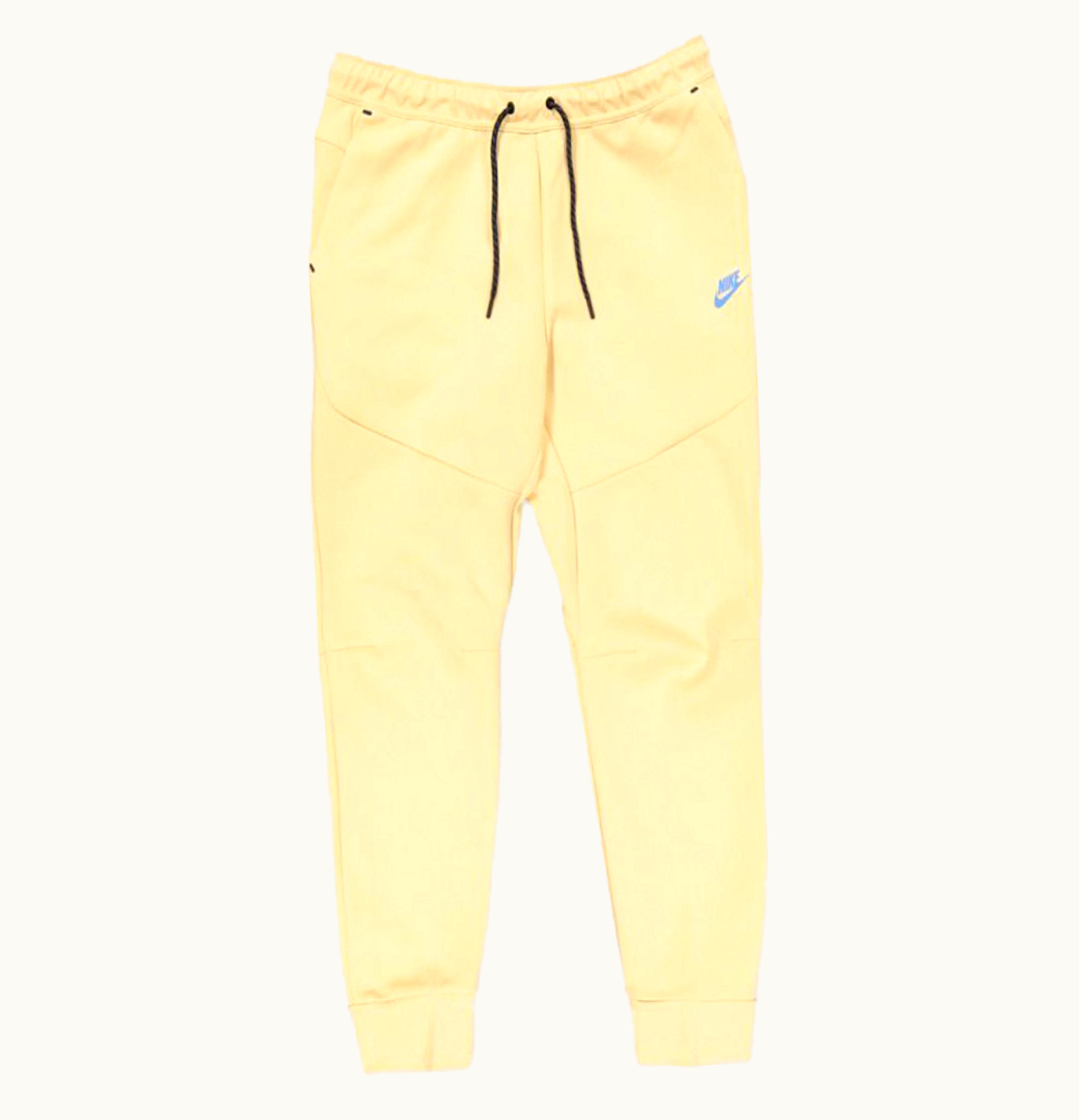 Nike Nike Sportswear Tech Fleece Joggers Sesame Light Orewood Brown Light Photo Blue