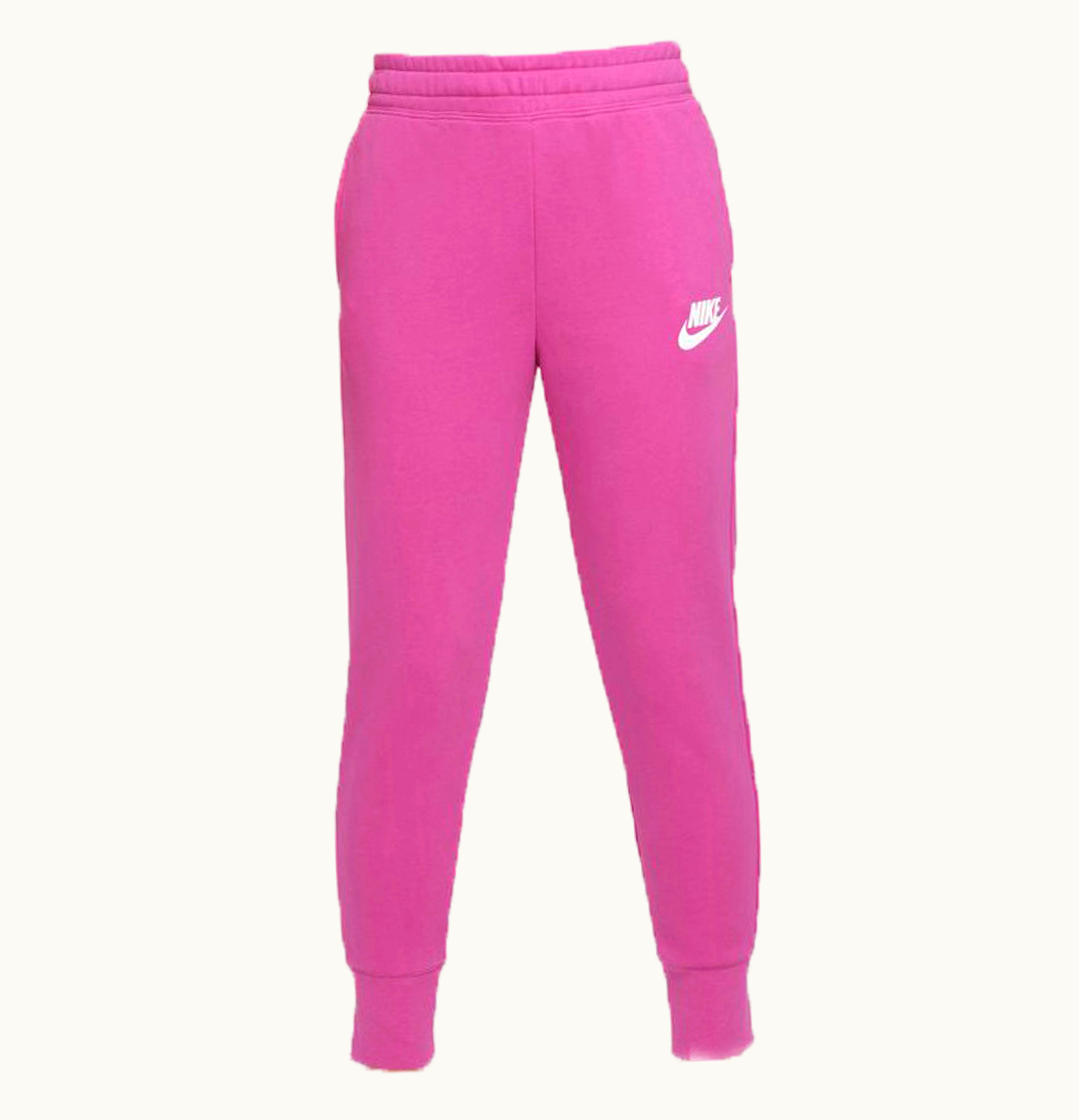 Nike Nike Sportswear Kids Club Fleece Jogger Pants Active Fuchsia White
