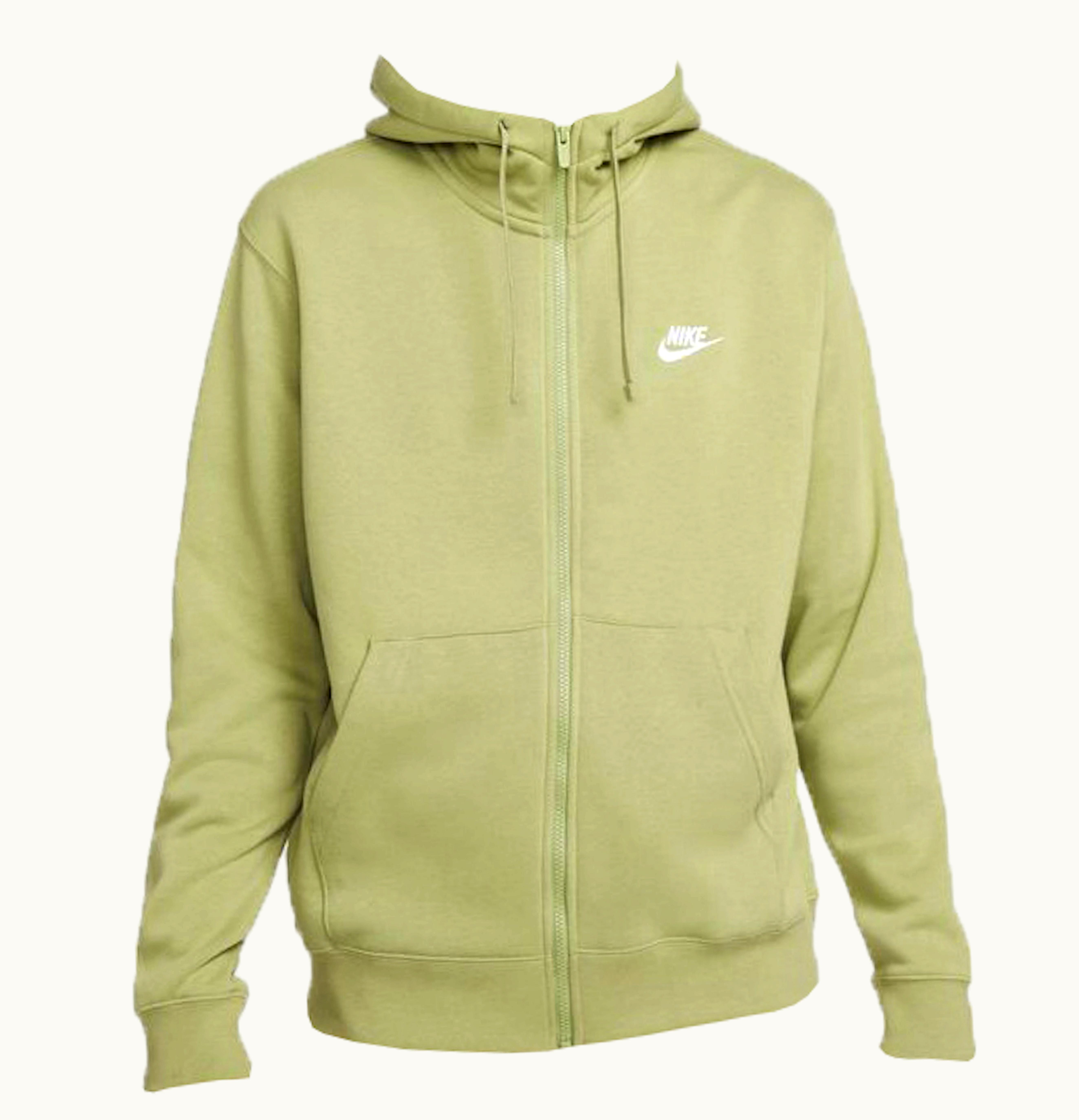 Nike Nike Sportswear Club Fleece Full Zip Hoodie Alligator Alligator White