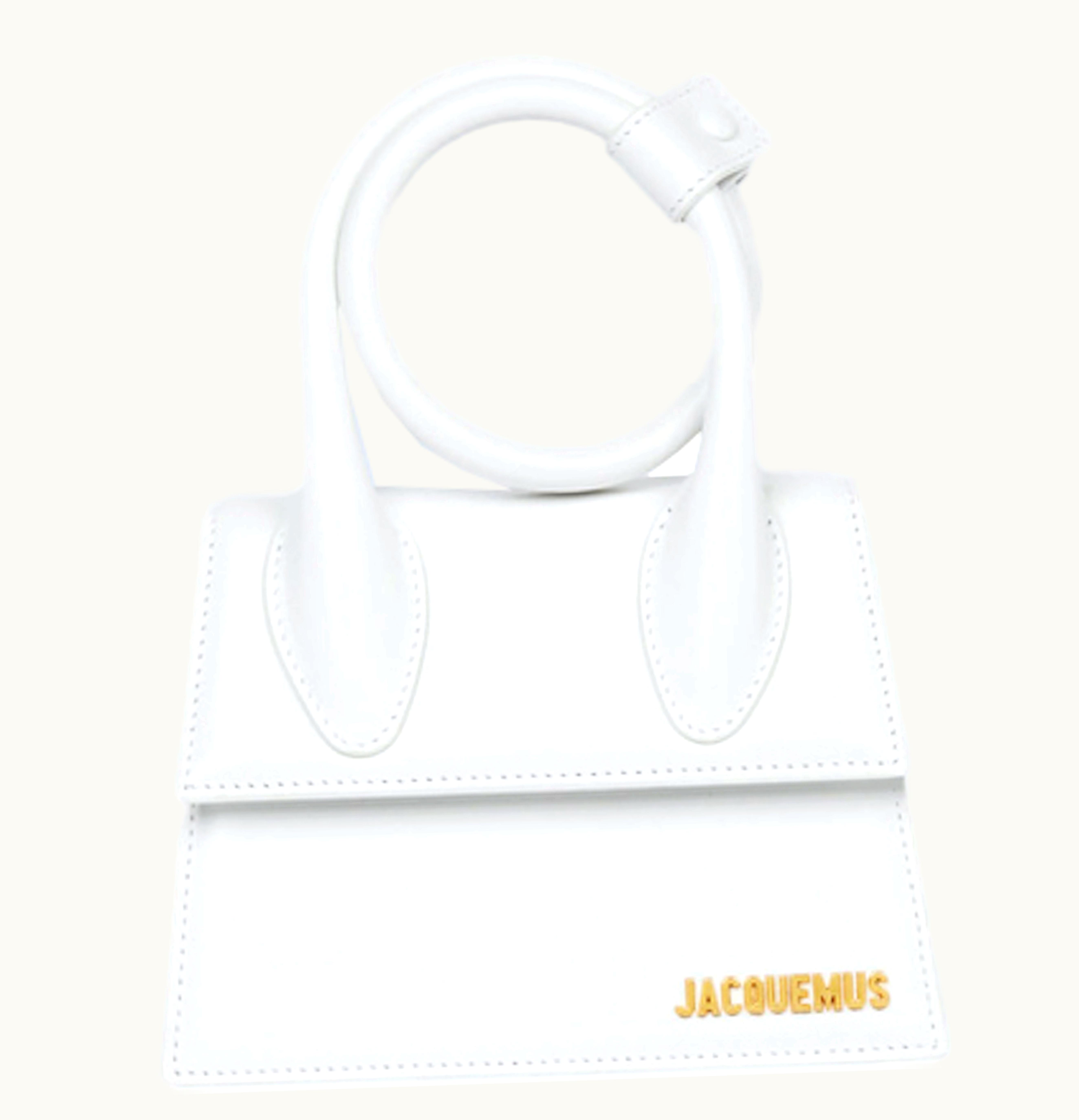 Jacquemus Jacquemus Le Chiquito Noeud Bag White