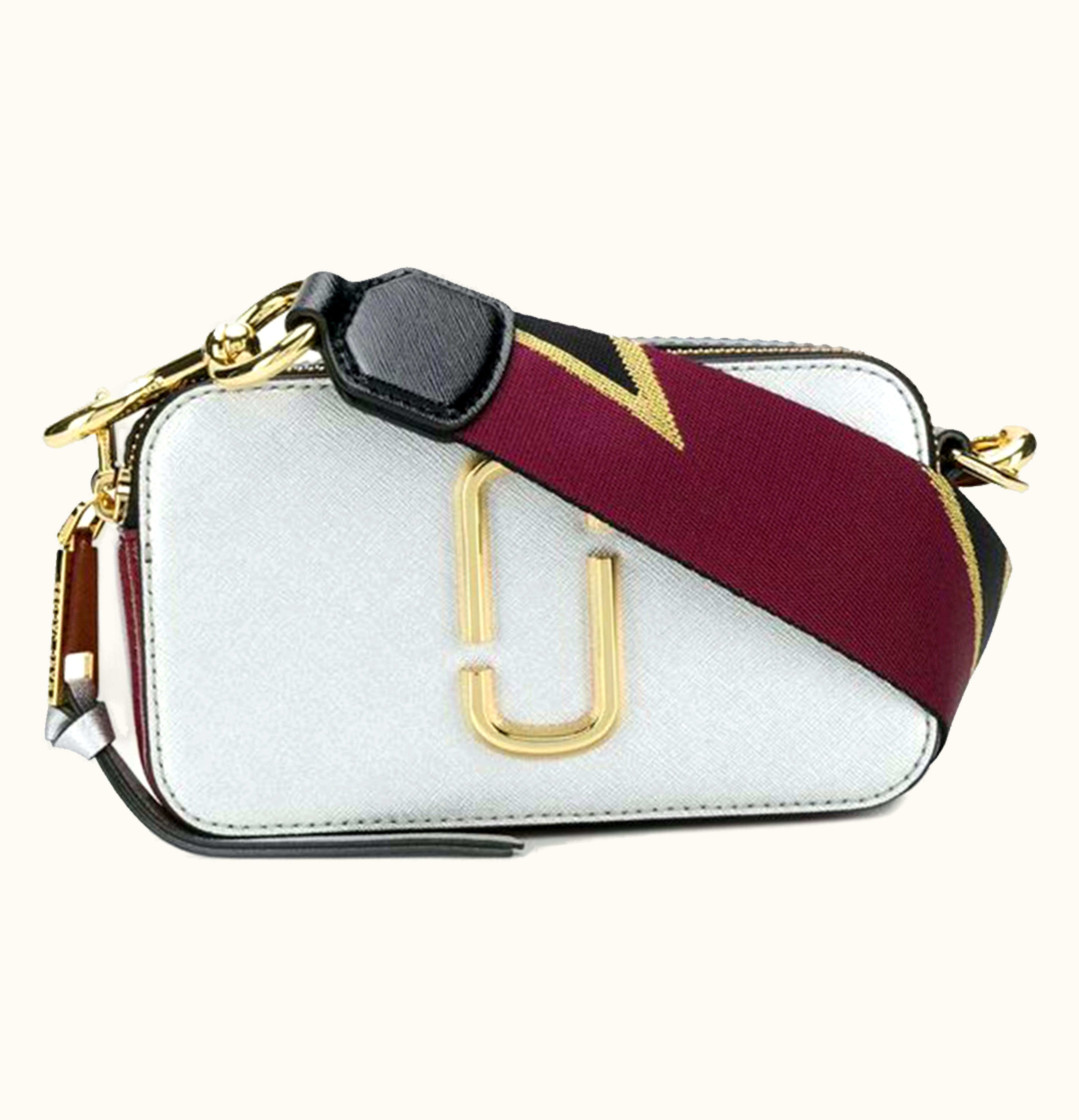 Marc Jacobs The Marc Jacobs The Snapshot Camera Bag Silver