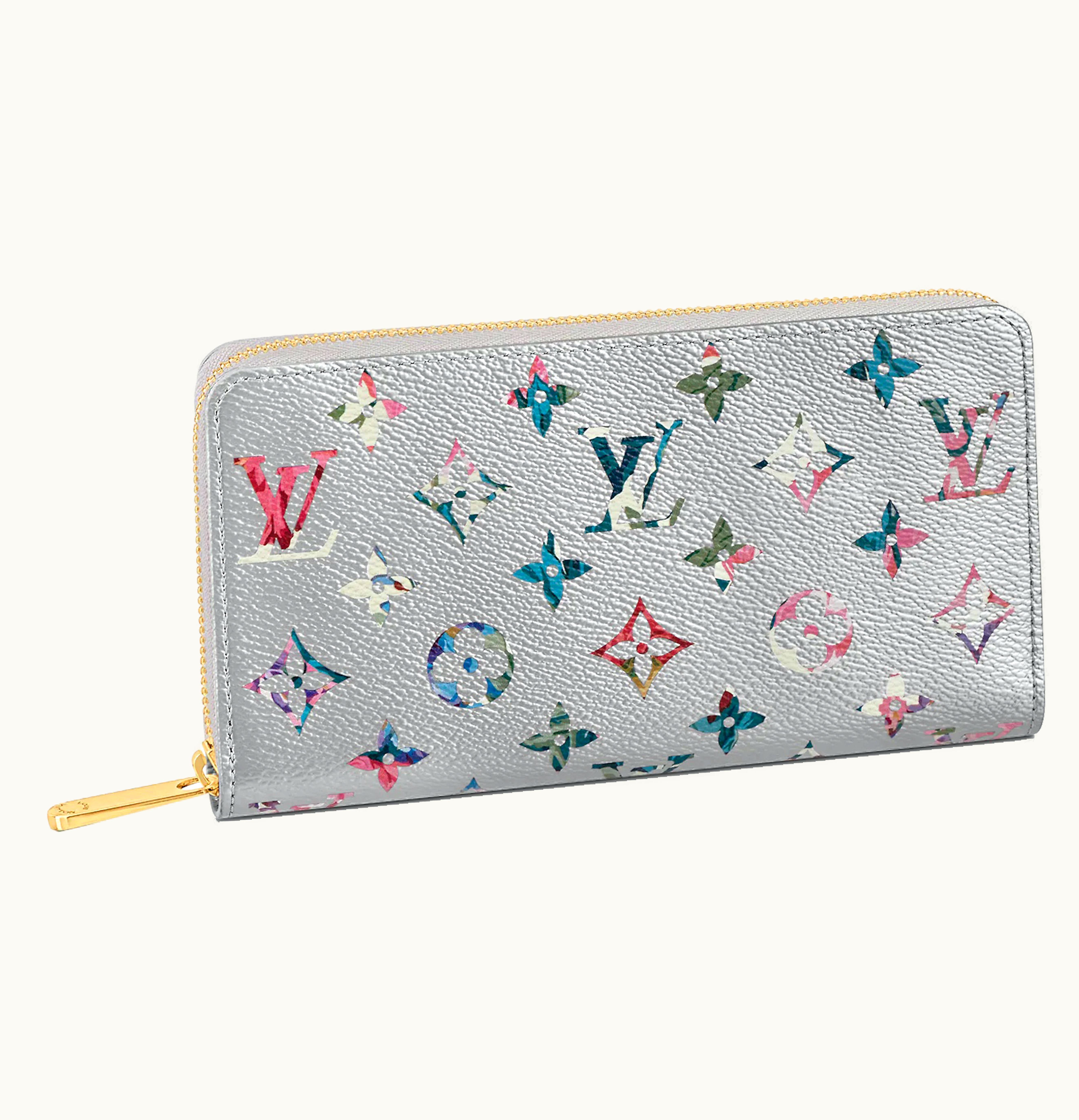 Louis Vuitton Louis Vuitton Zippy Wallet Silver