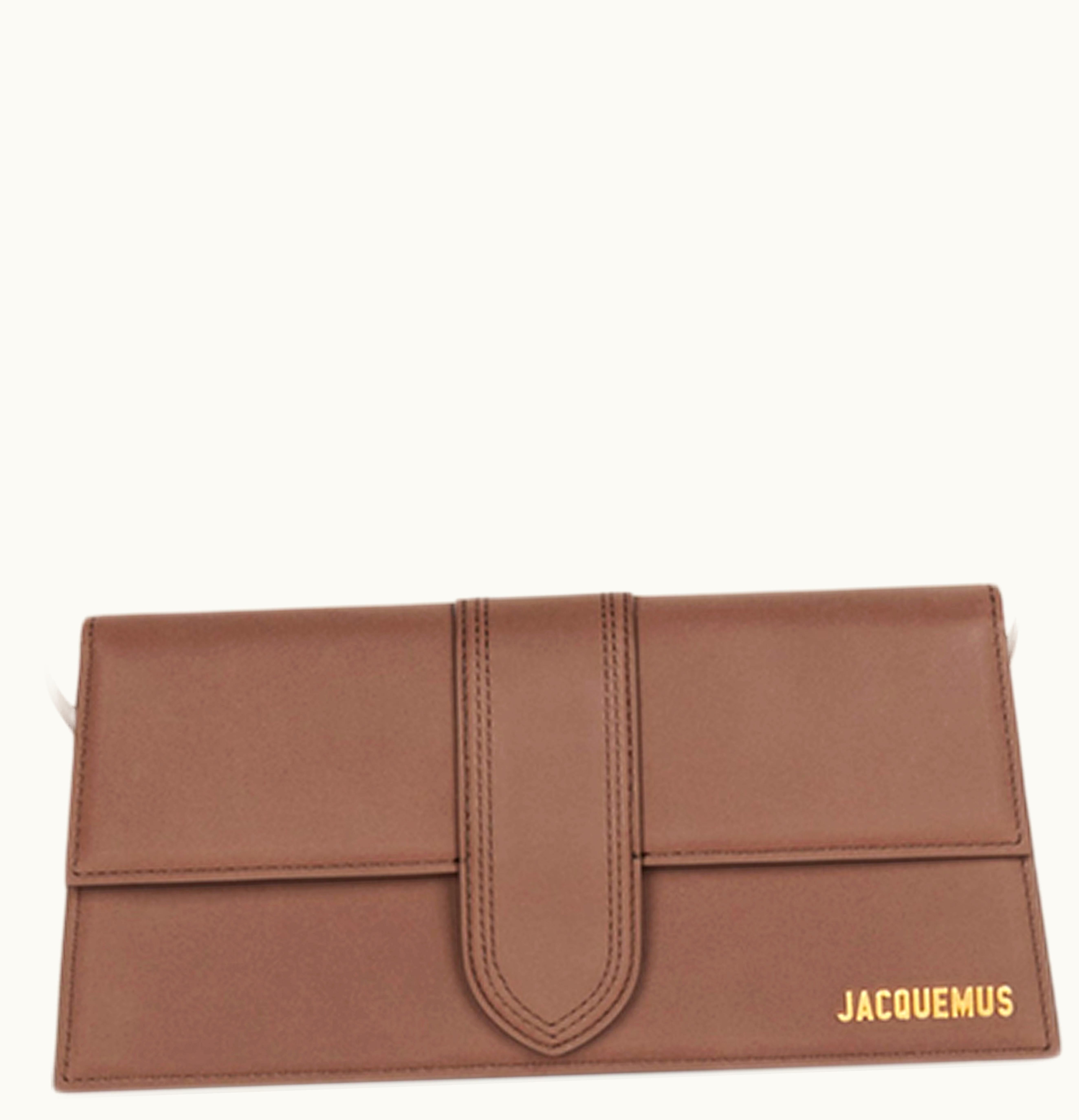 Jacquemus Jacquemus Le Bambino Long Flap Shoulder Bag Brown