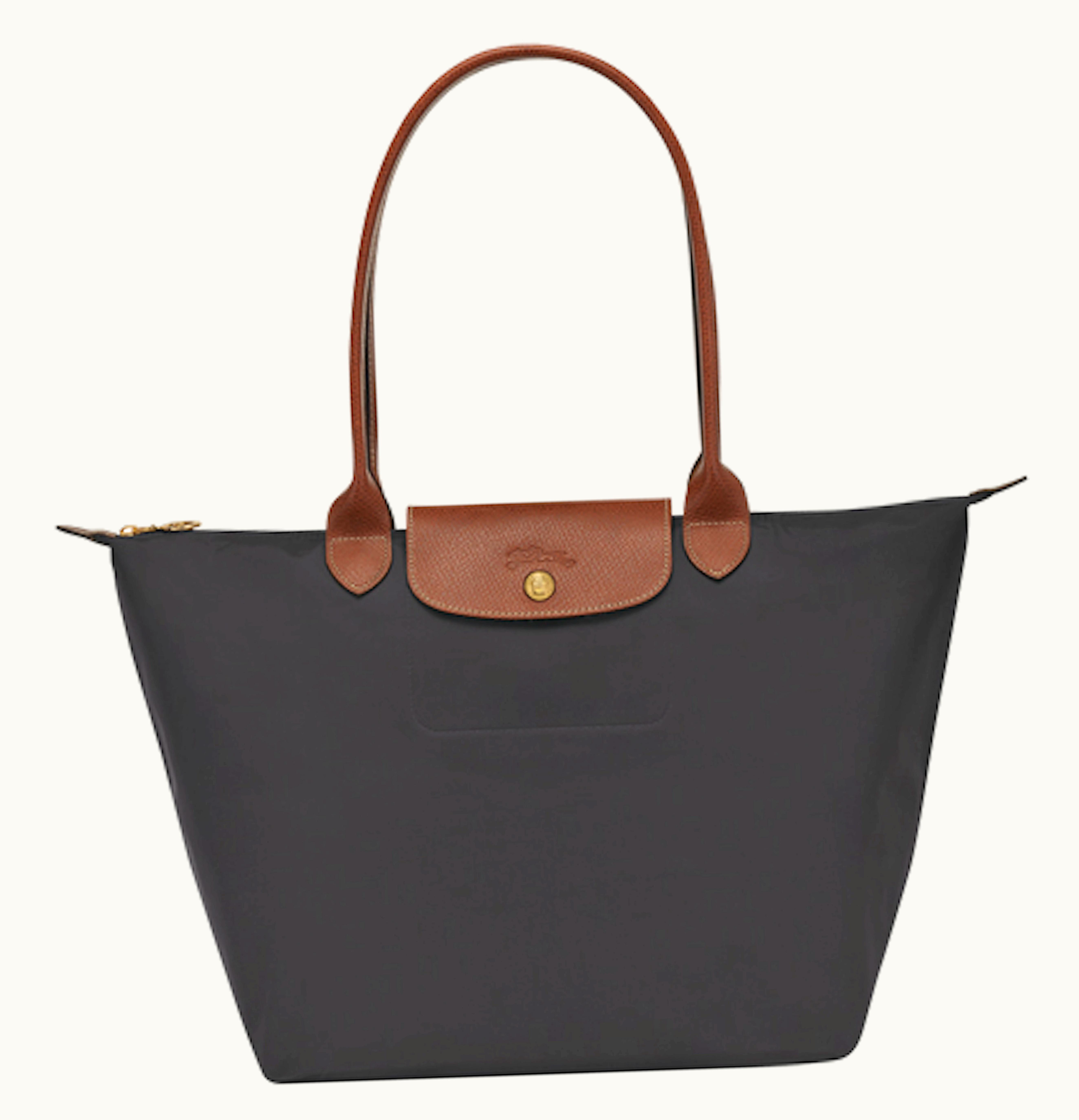 Longchamp Longchamp Le Pliage Shoulder Bag L Gun Metal