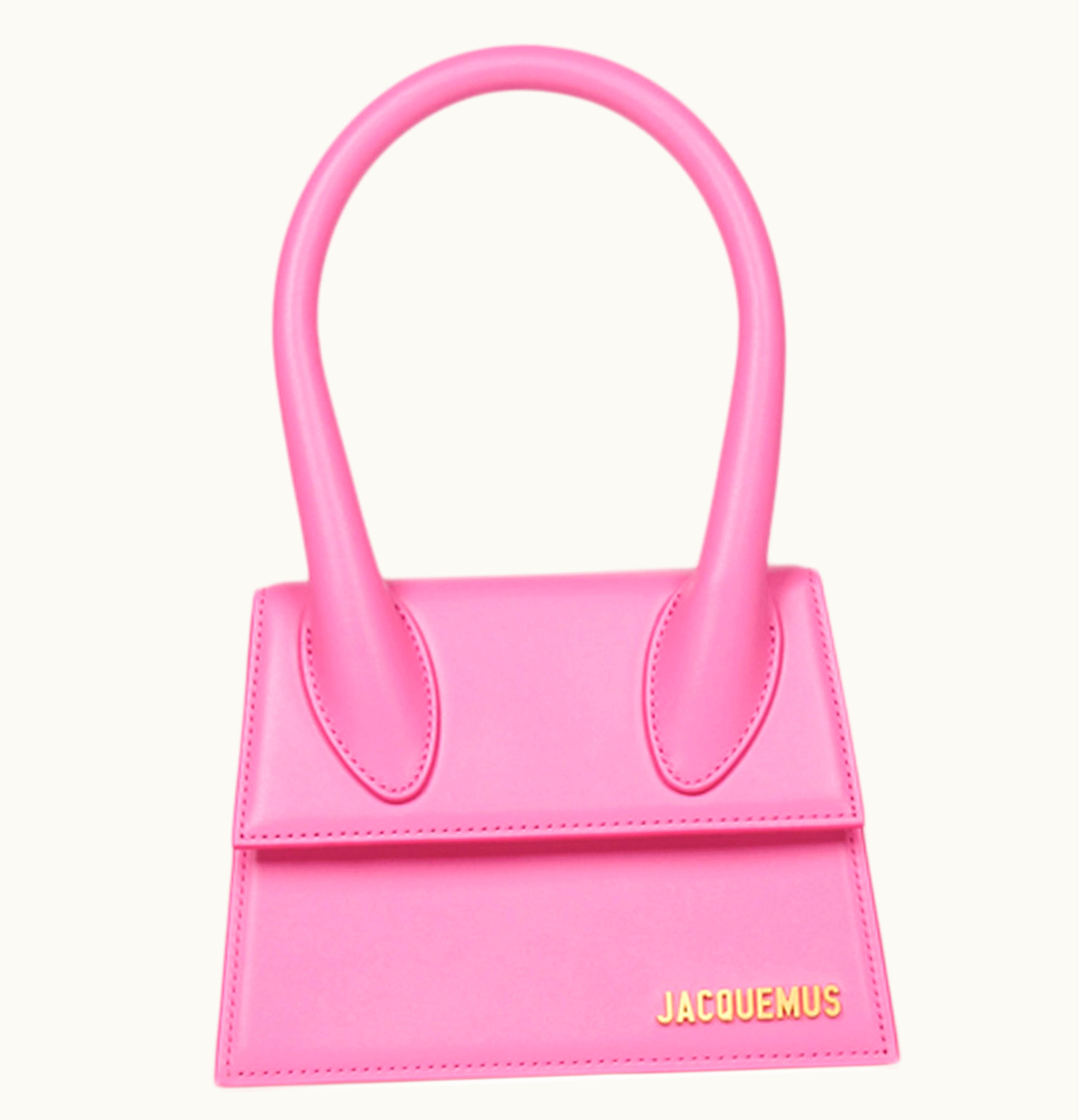 Jacquemus Jacquemus Le Chiquito Moyen Signature Handbag Pink