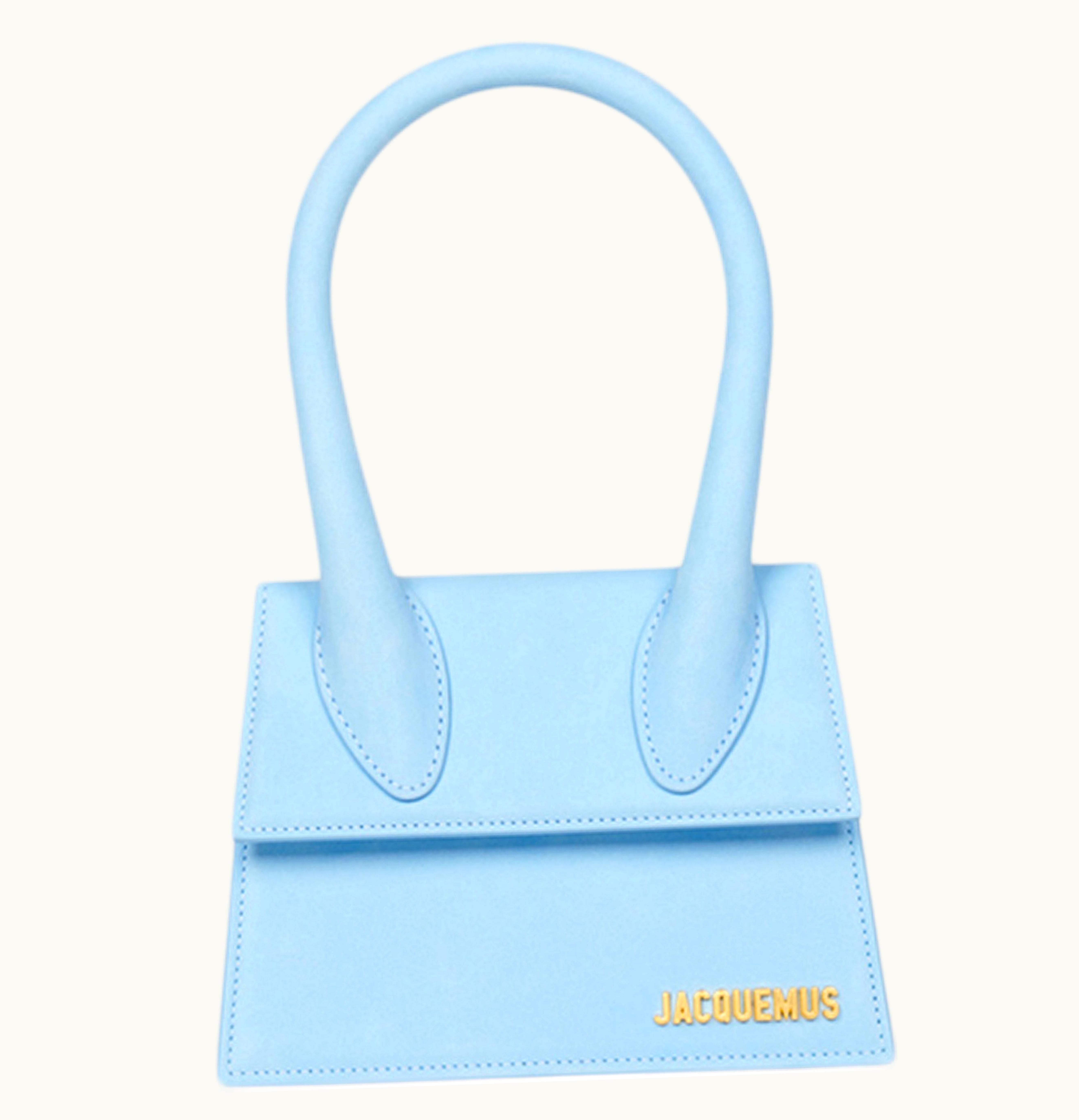 Jacquemus Jacquemus Le Chiquito Moyen Signature Handbag Light Blue