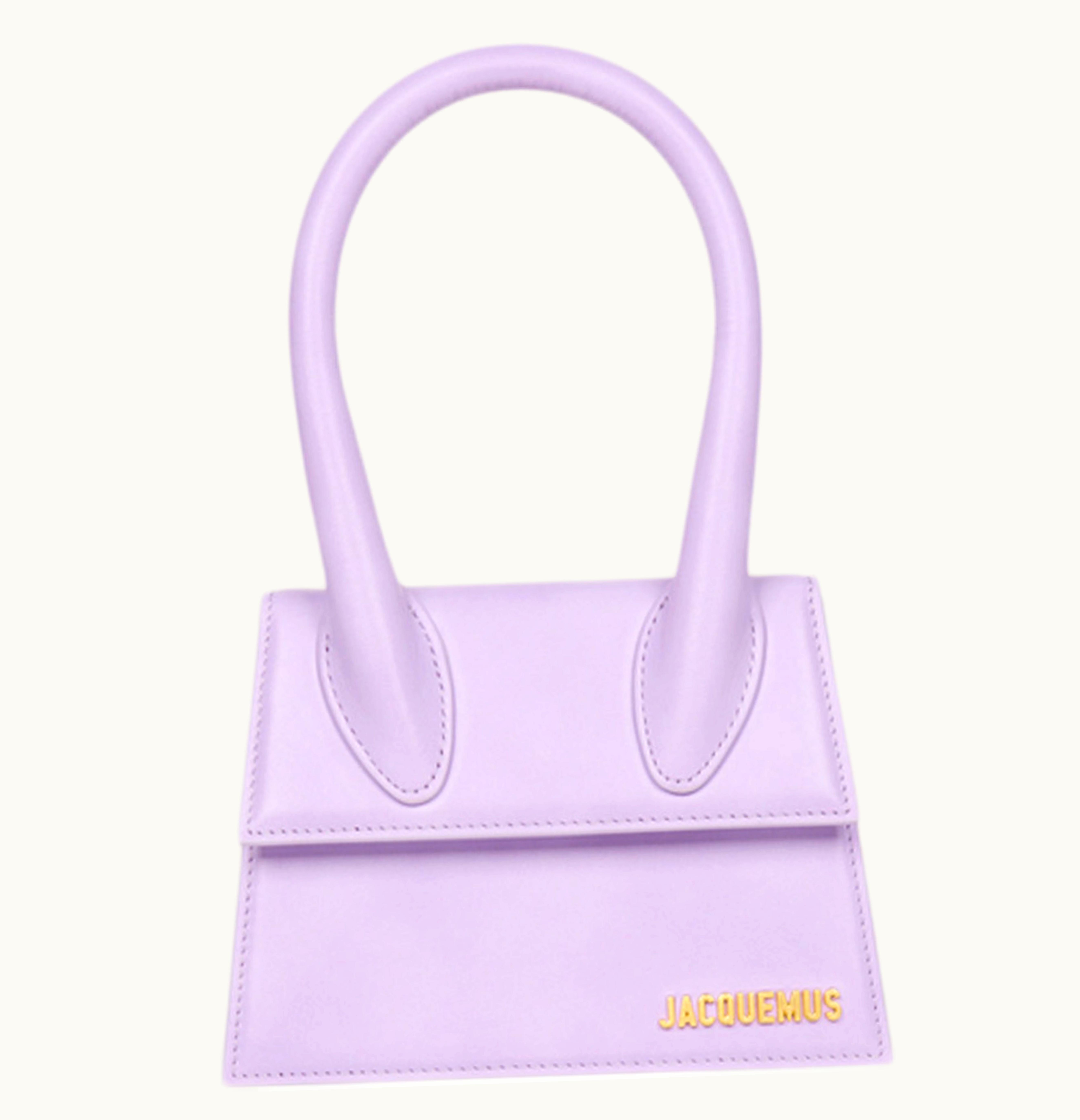 Jacquemus Jacquemus Le Chiquito Moyen Signature Handbag Lilac