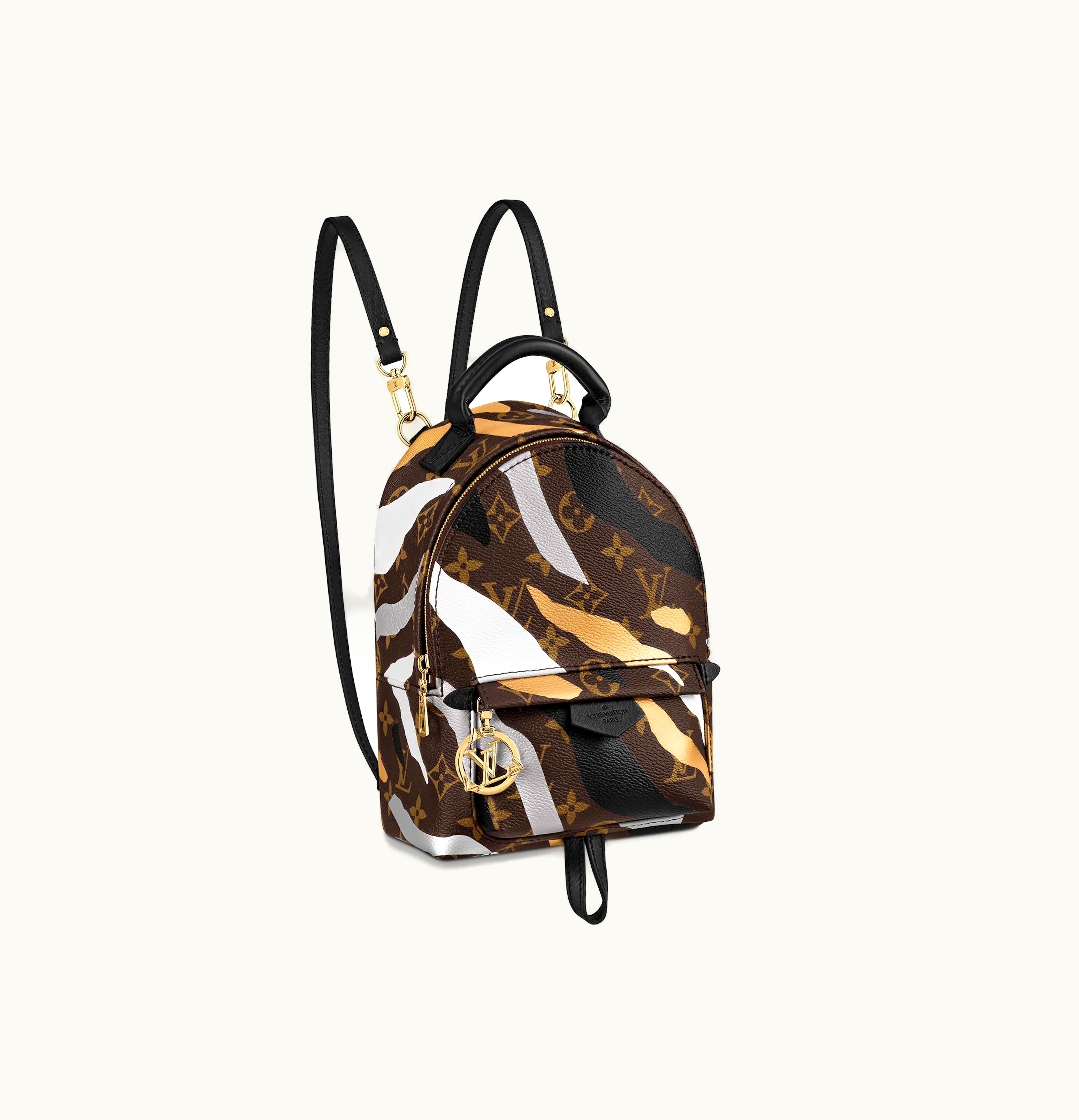 Louis Vuitton Louis Vuitton LVXLOL Palm Springs Monogram Mini Gold Silver