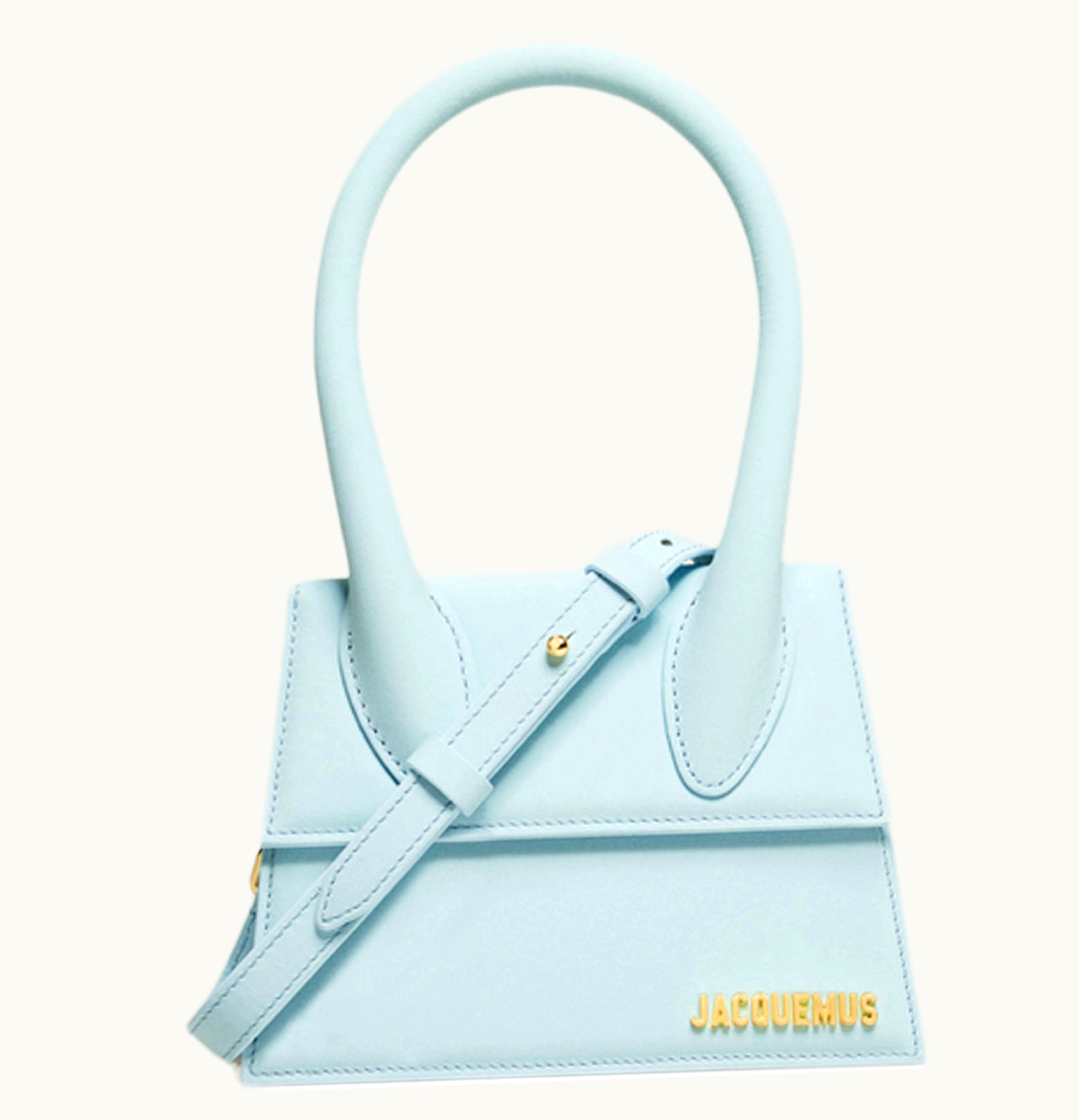 Jacquemus Jacquemus Le Chiquito Moyen Signature Handbag Pale Blue