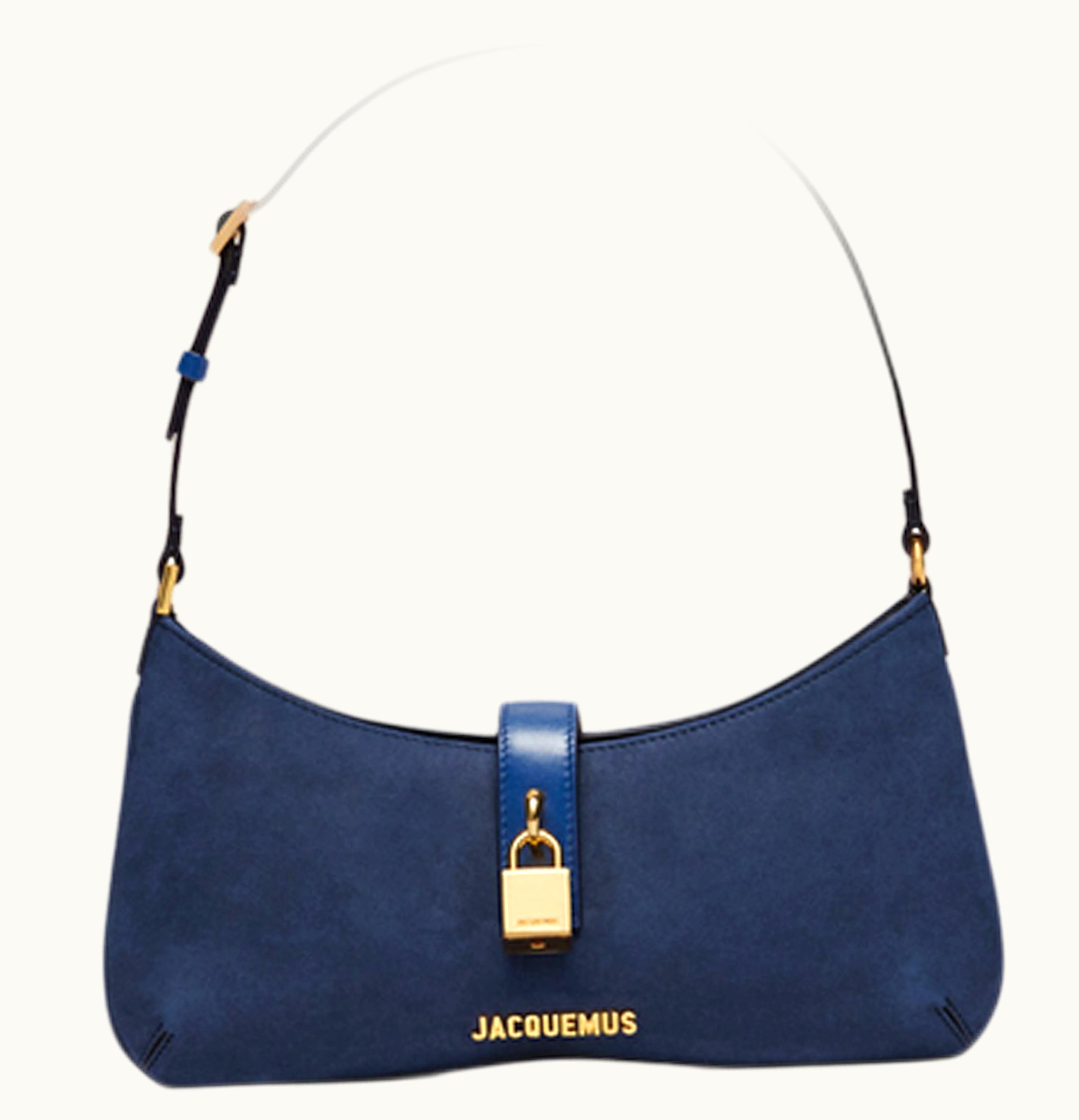Jacquemus Jacquemus Le Bisou Cadenas Padlock Shoulder Bag Dark Navy