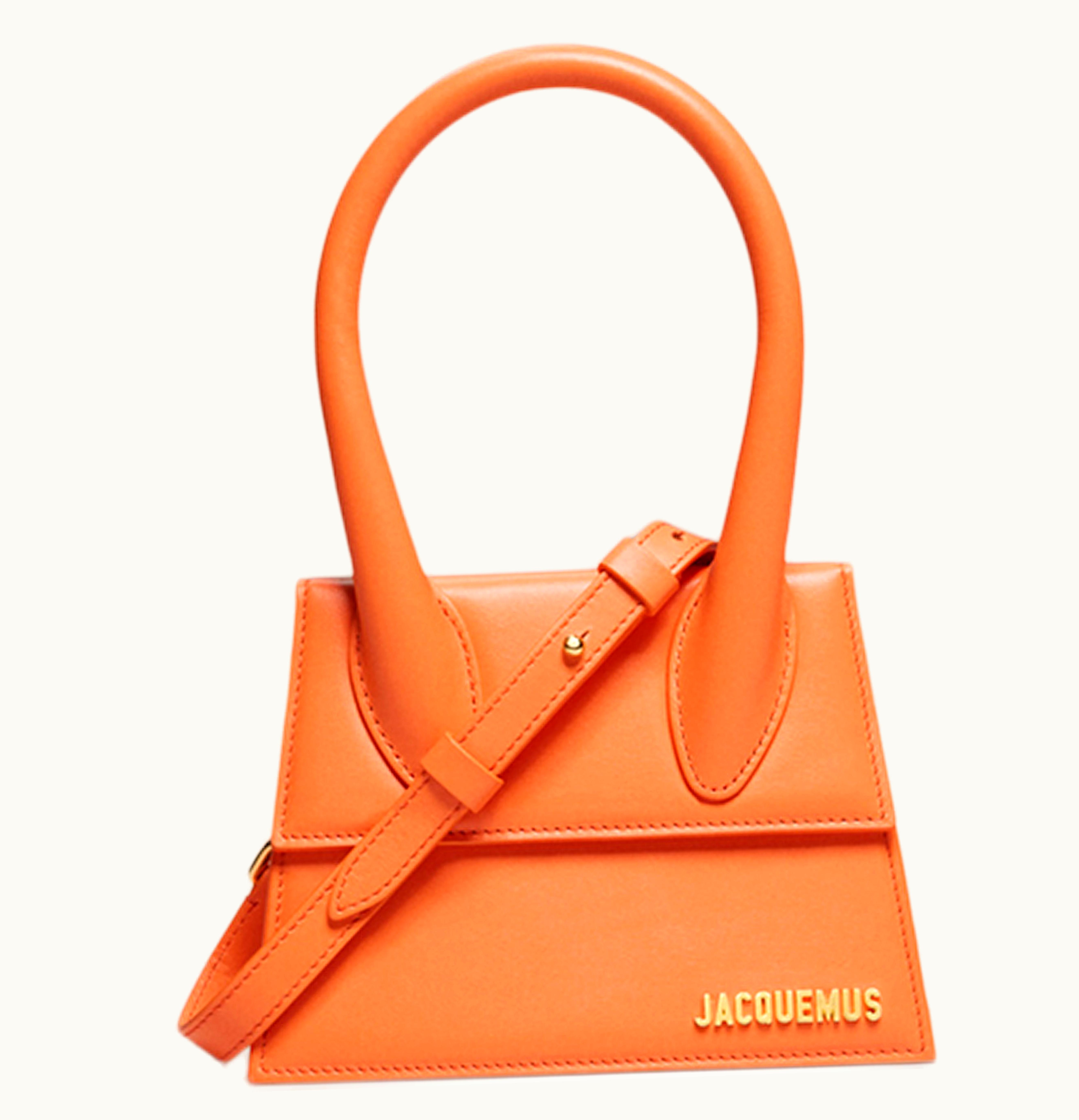 Jacquemus Jacquemus Le Chiquito Moyen Signature Handbag Orange