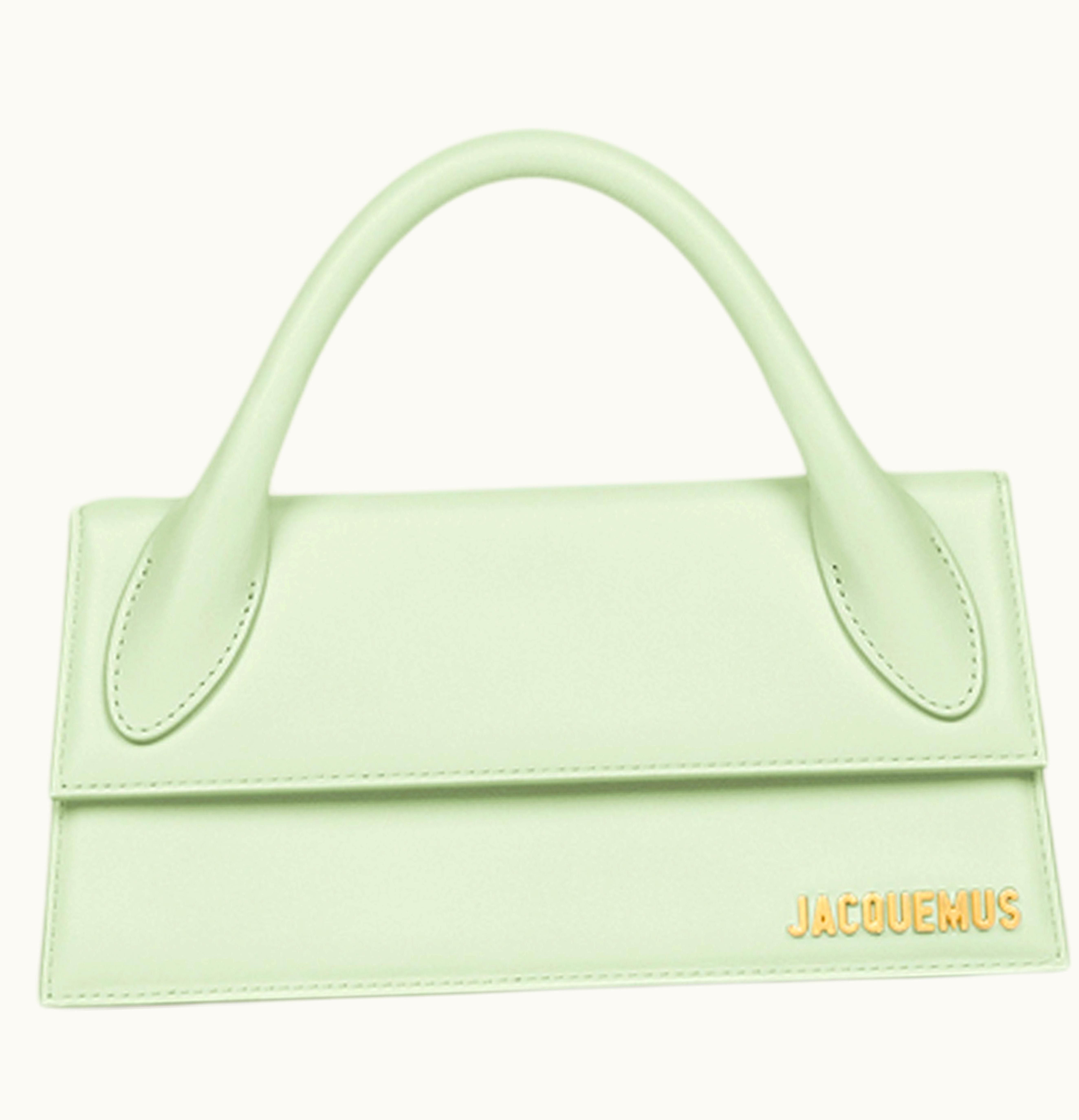 Jacquemus Jacquemus Le Chiquito Long Signature Handbag Light Green