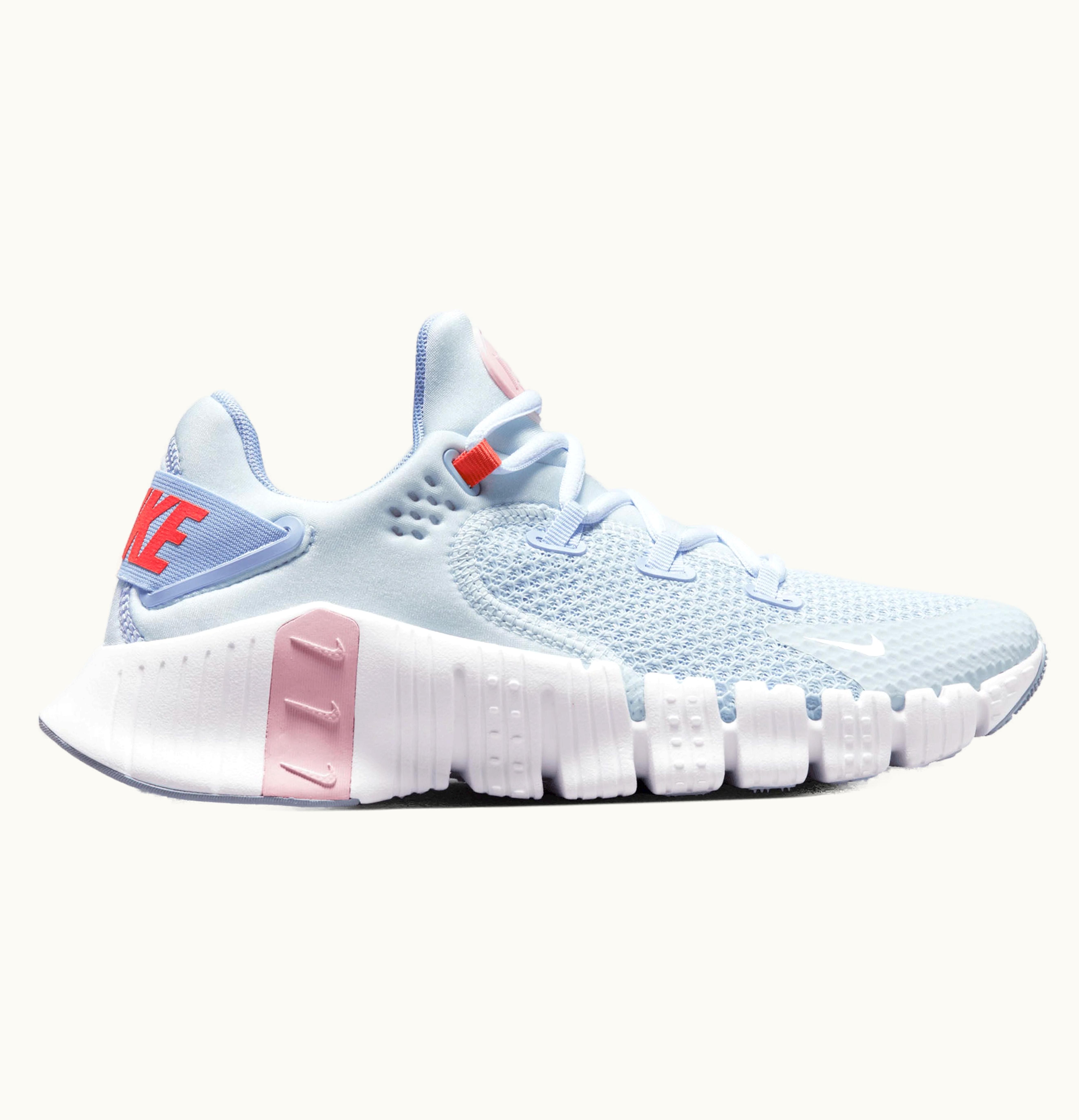 Nike Nike Free Metcon 4 Football Grey Soft Pink Womens