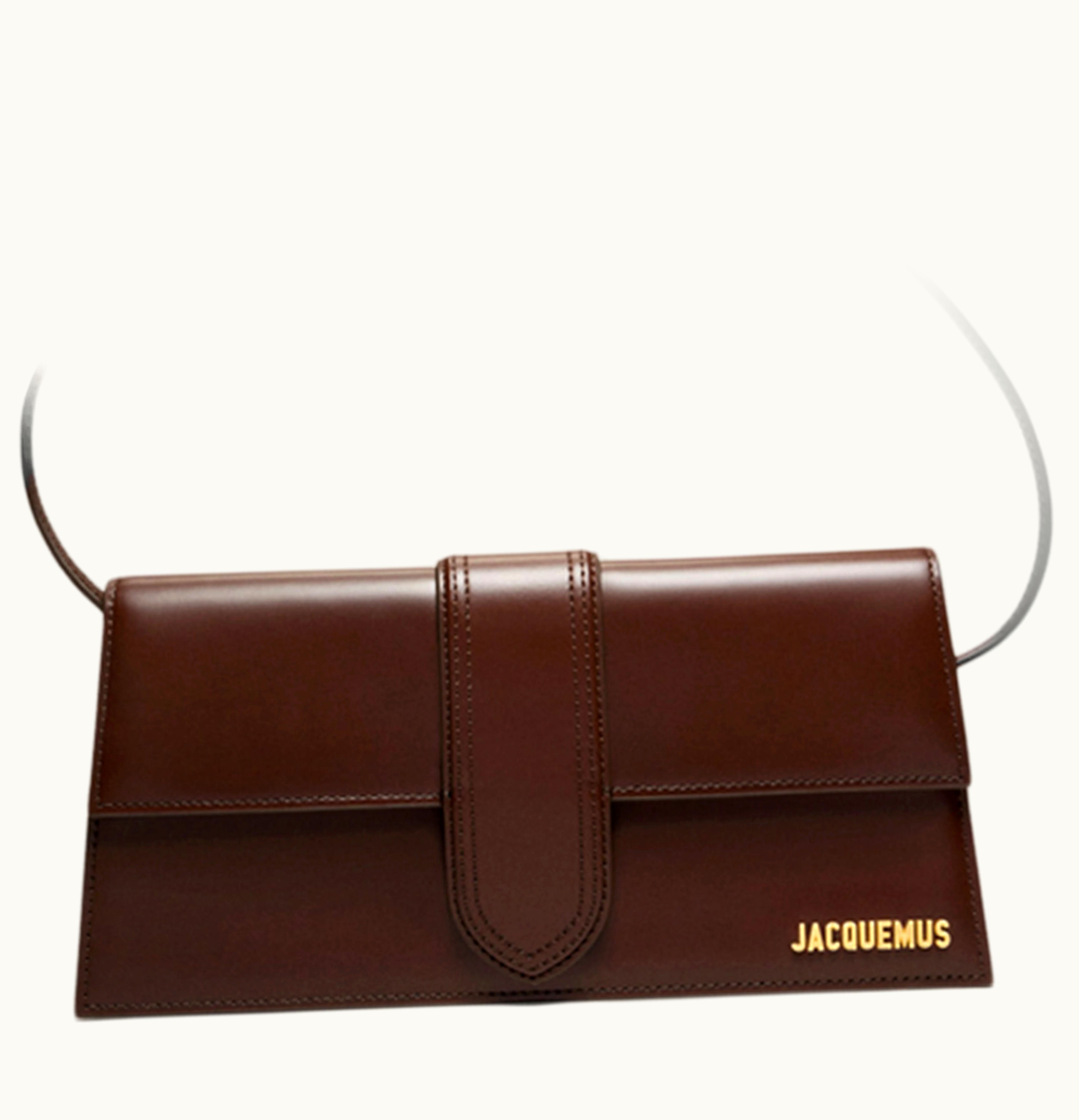 Jacquemus Jacquemus Le Bambino Long Flap Bag Brown