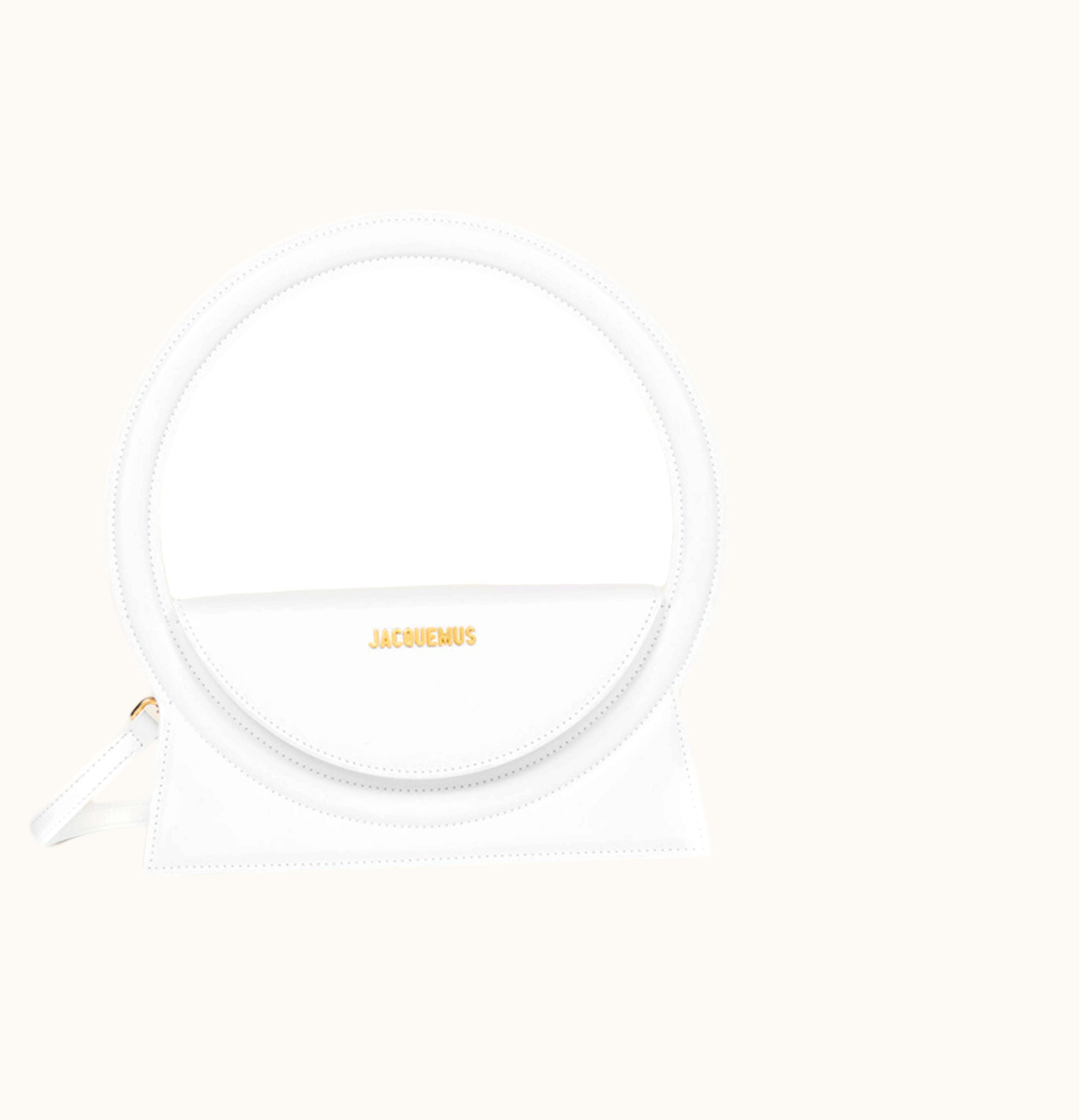 Jacquemus Jacquemus Le Sac Rond Circle Purse White